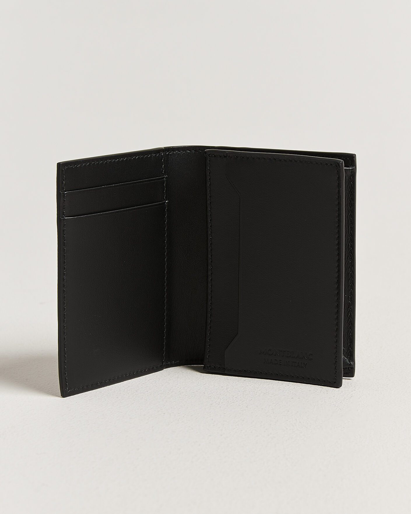 Montblanc 4810 Card Holder 4cc Steel at CareOfCarl.com