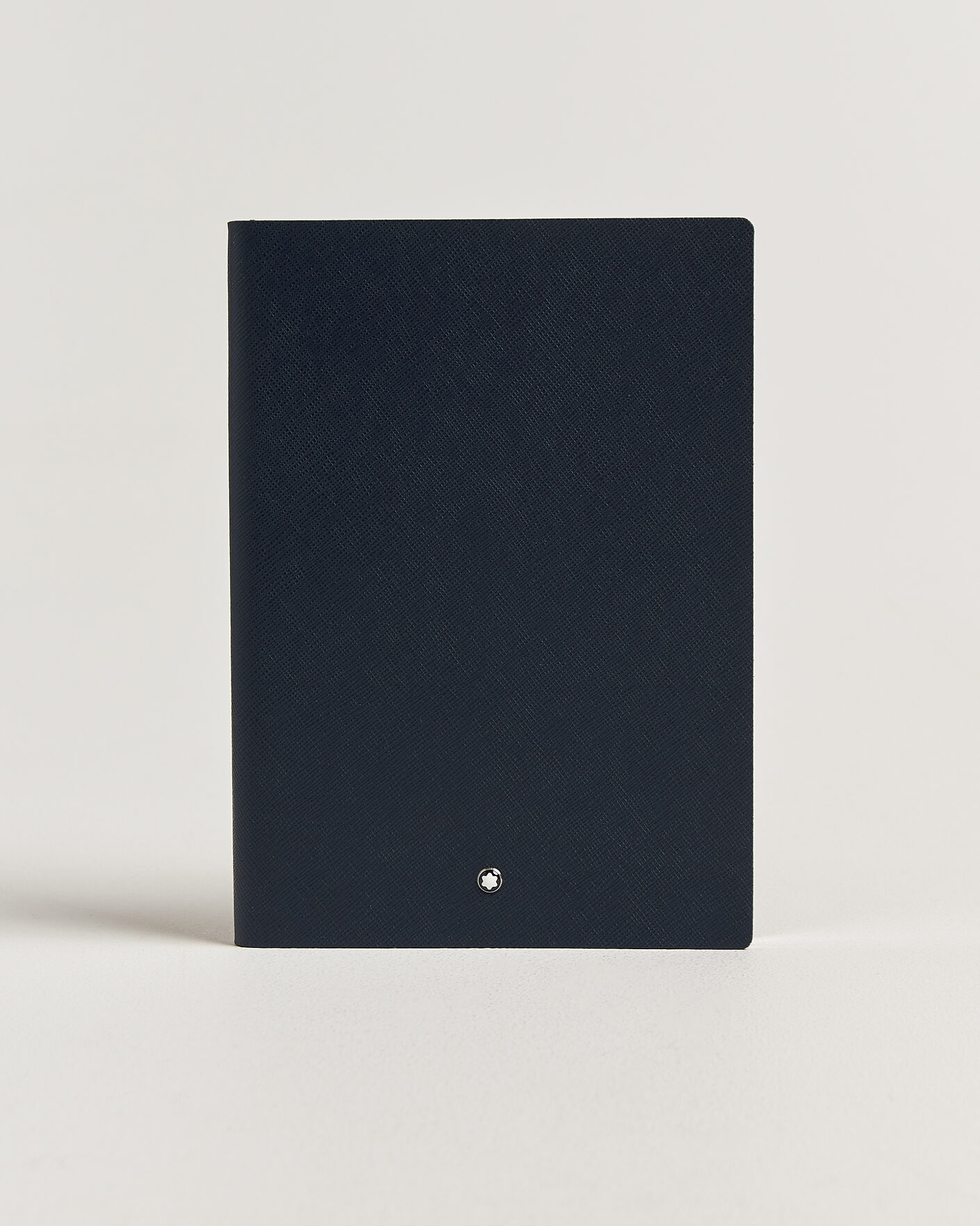 Montblanc Sartorial Leather Medium Notebook, Lined Blue at