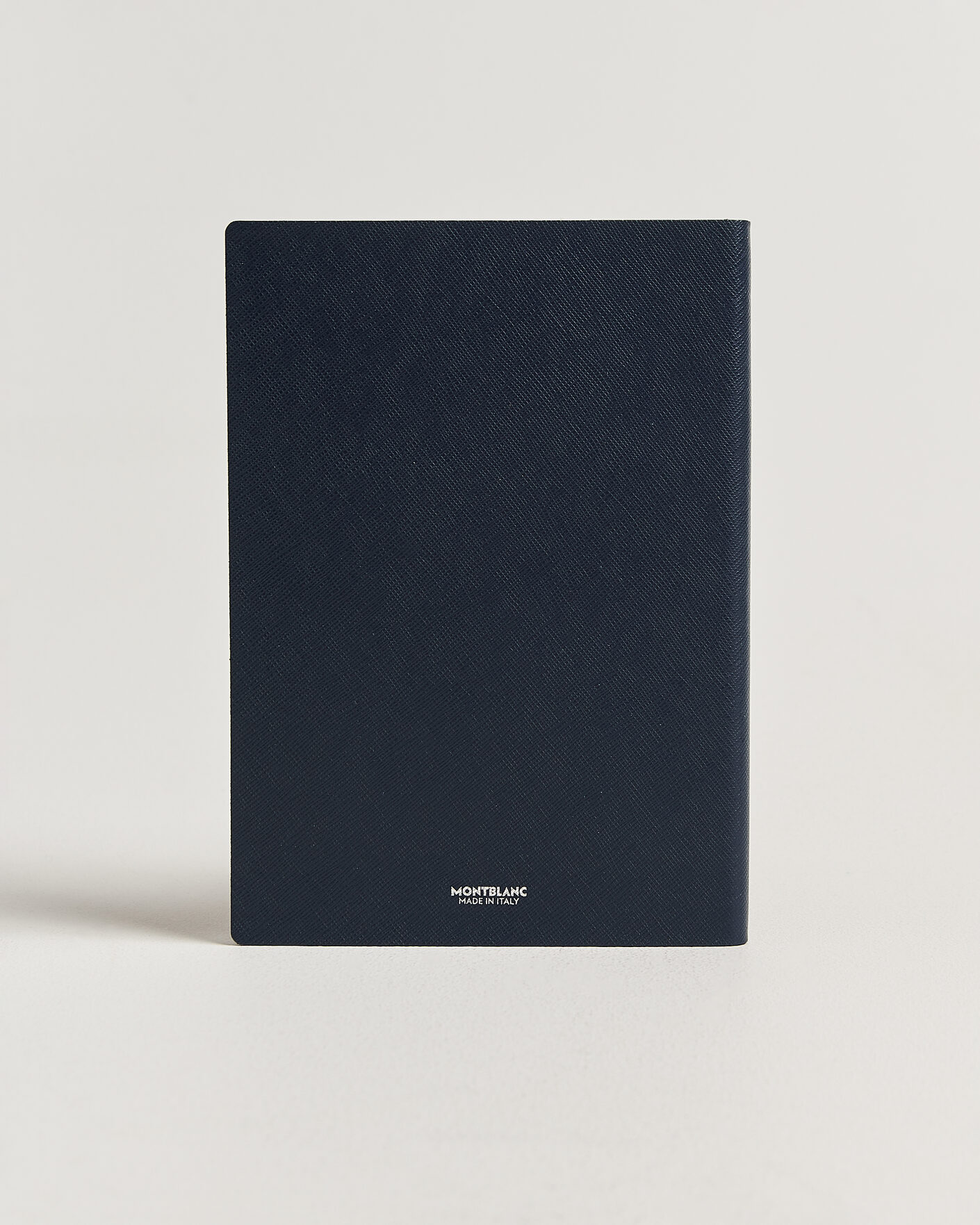 Montblanc Sartorial Leather Medium Notebook, Lined Blue at