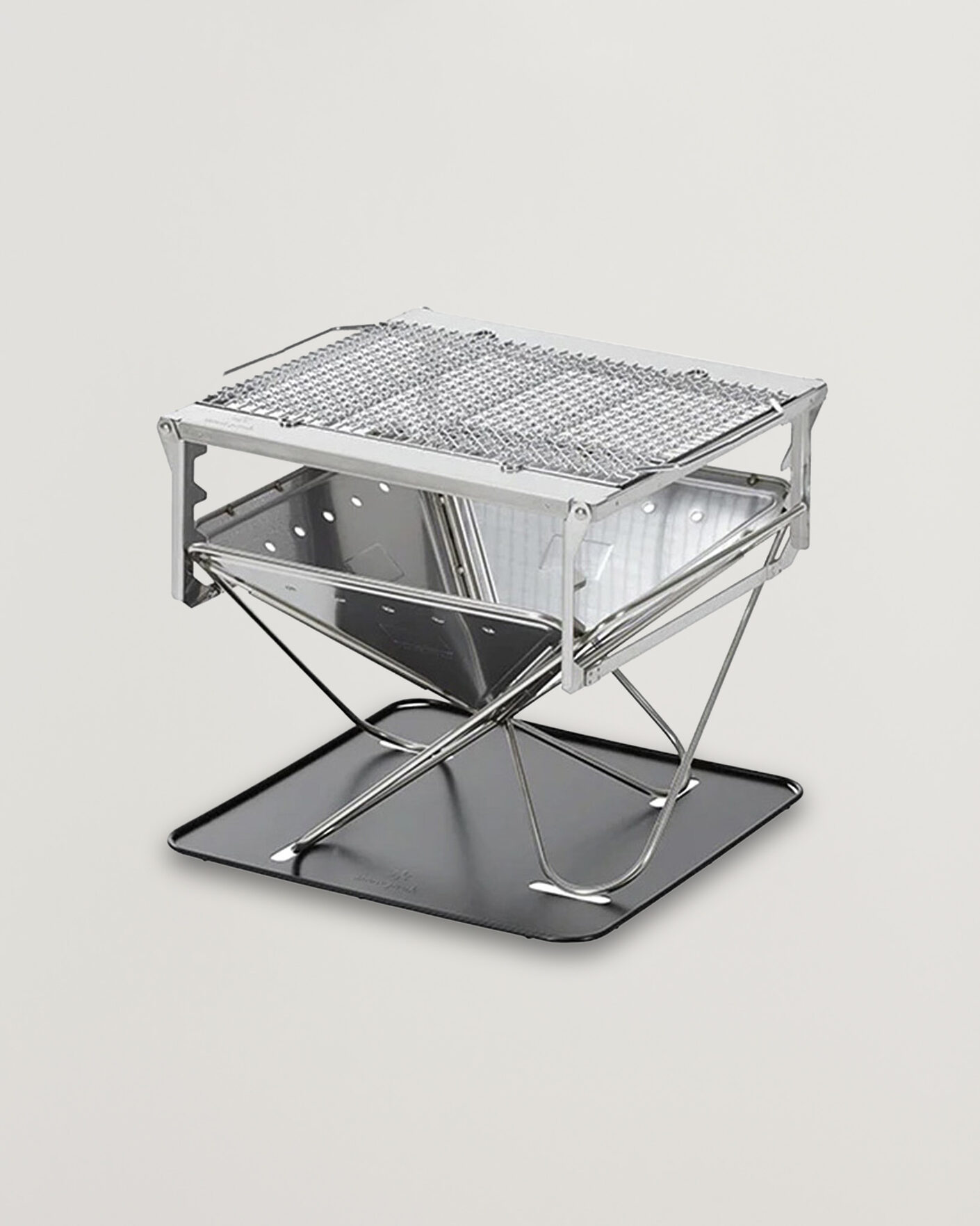 Men | Outdoor living | Snow Peak | Takibi Fire & Grill Stainless Steel