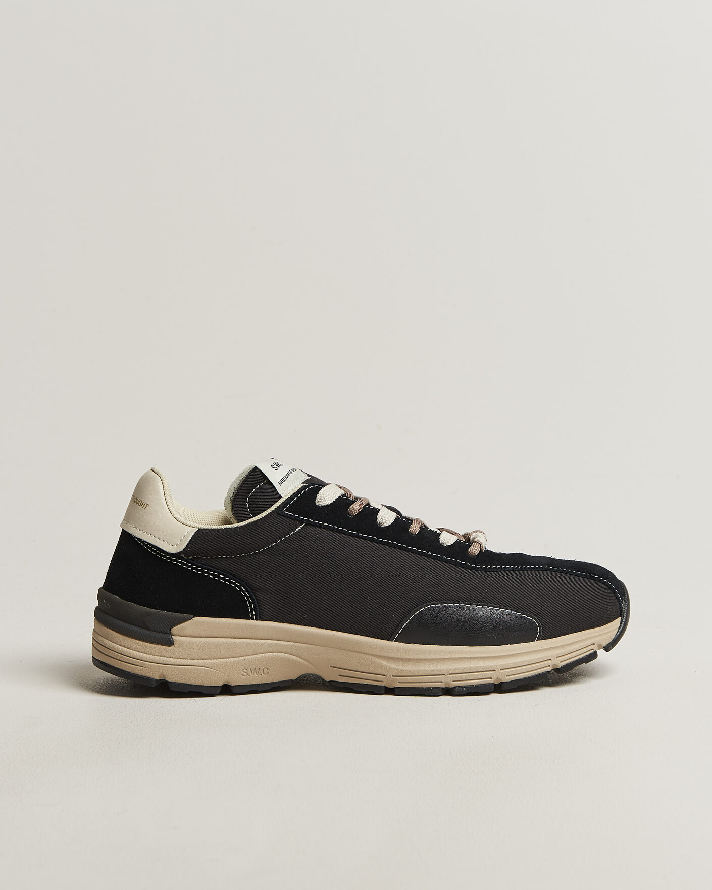 Men | Sneakers | Stepney Workers Club | Legion Suede Twill Sneaker Black