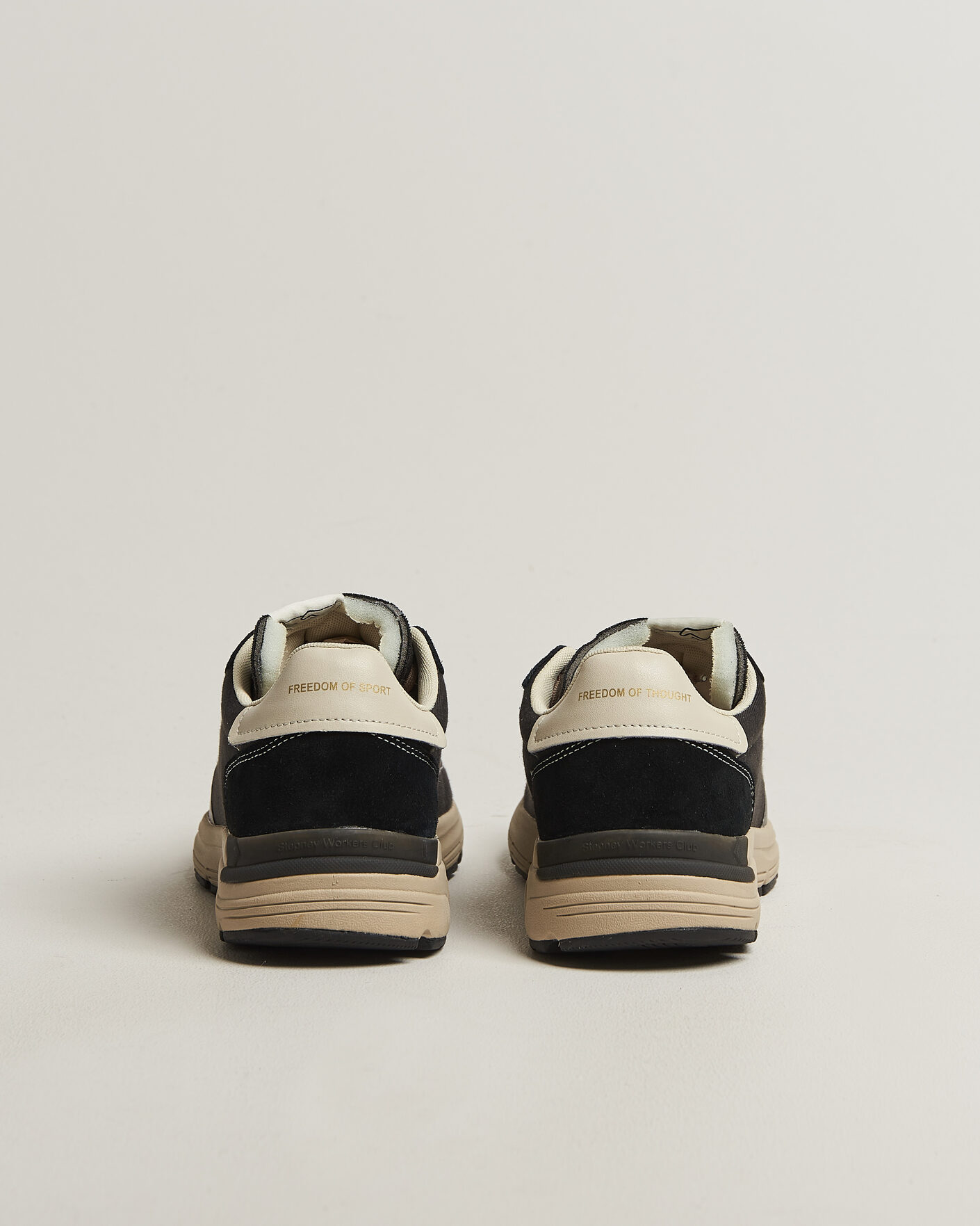 Men | Sneakers | Stepney Workers Club | Legion Suede Twill Sneaker Black