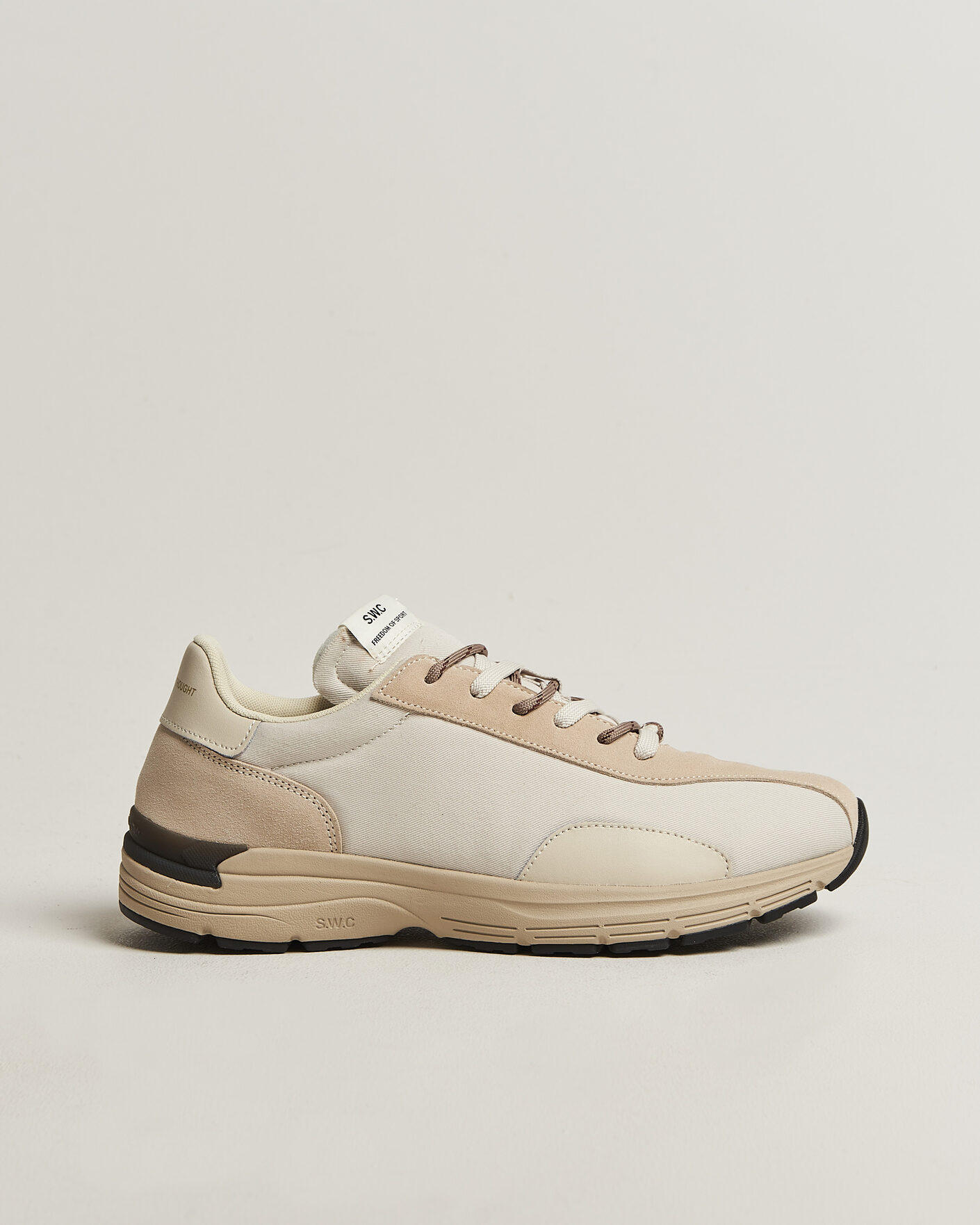 Men | Sneakers | Stepney Workers Club | Legion Suede Twill Sneaker Oat