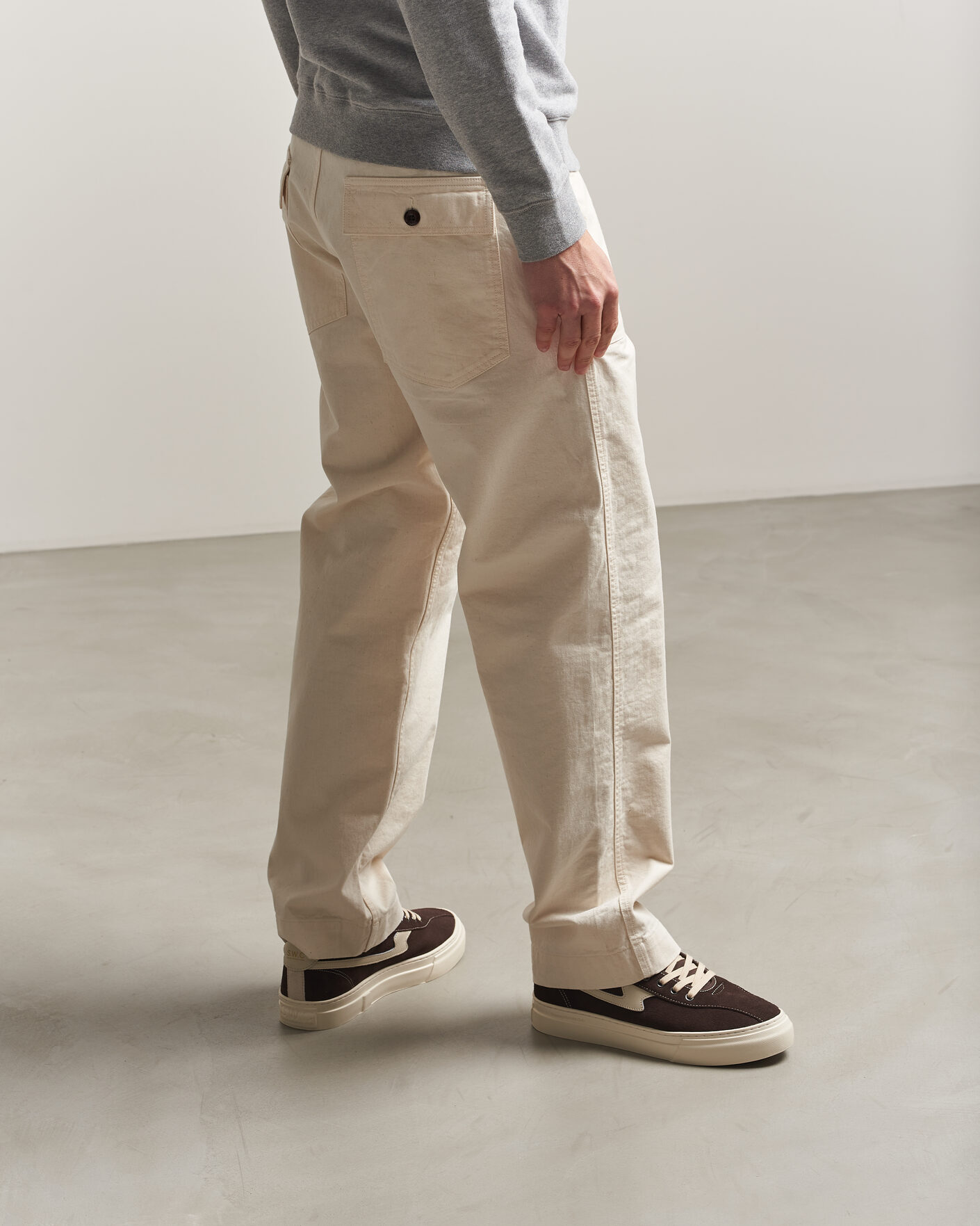 Men | Sneakers | Stepney Workers Club | Dellow S-Strike Cupsole Suede Sneaker Dark Brown