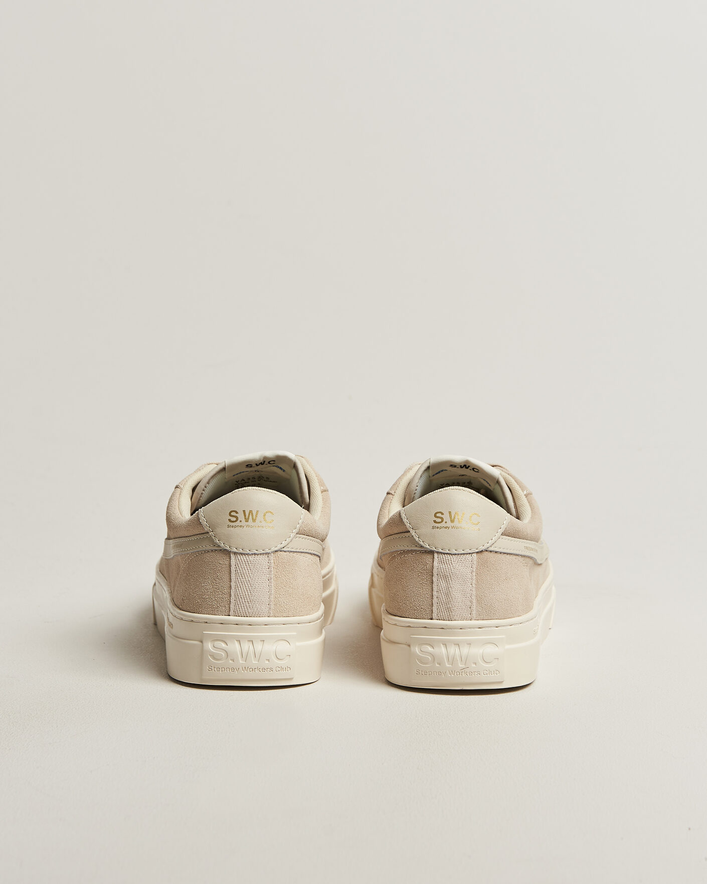 Men | Sneakers | Stepney Workers Club | Dellow S-Strike Cupsole Suede Sneaker Oat