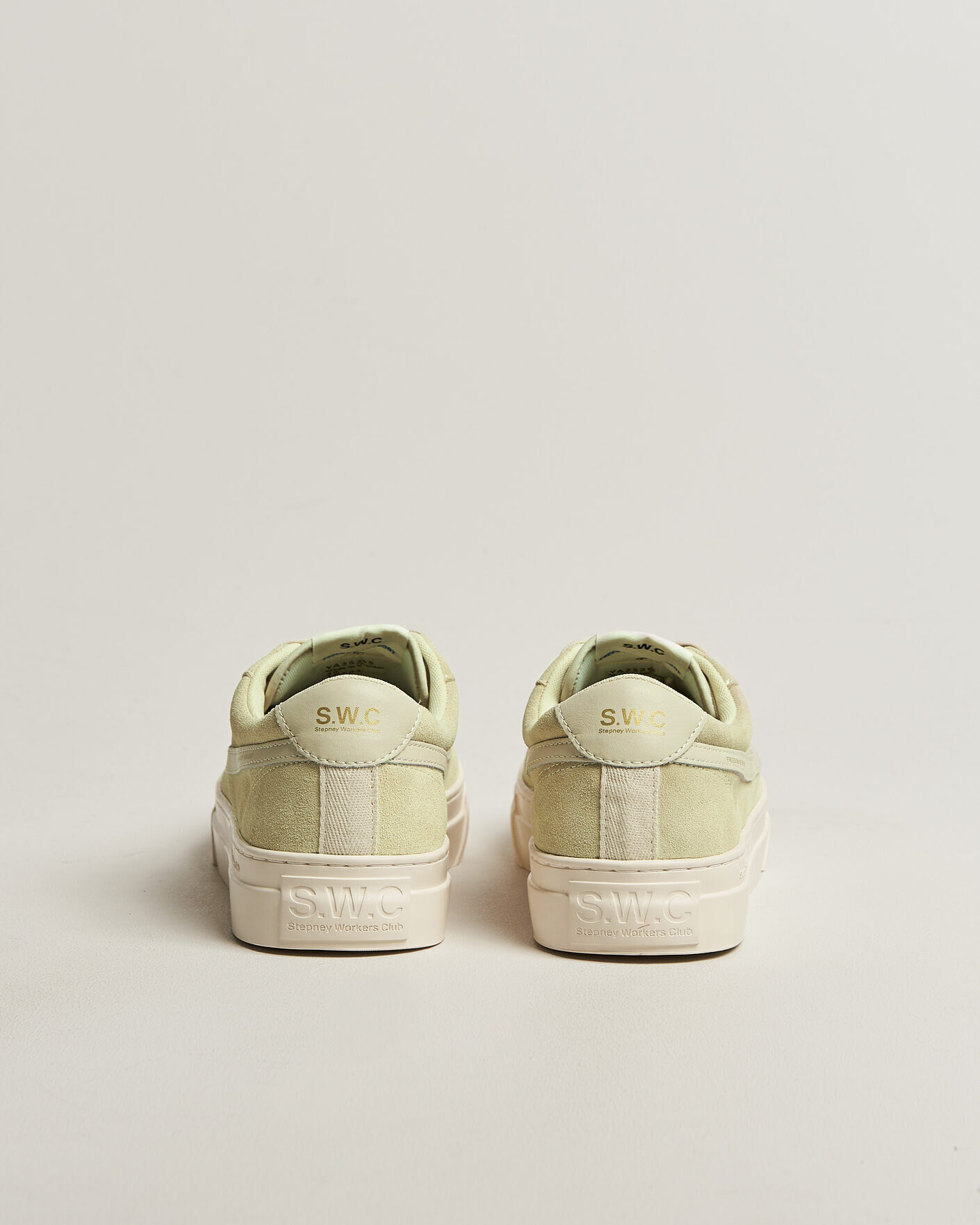 Men | Sneakers | Stepney Workers Club | Dellow S-Strike Cupsole Suede Sneaker Oat
