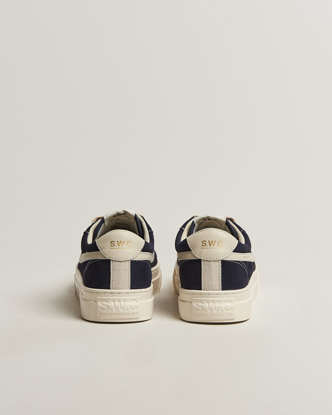 Men | Sneakers | Stepney Workers Club | Dellow S-Strike Cupsole Suede Sneaker Navy