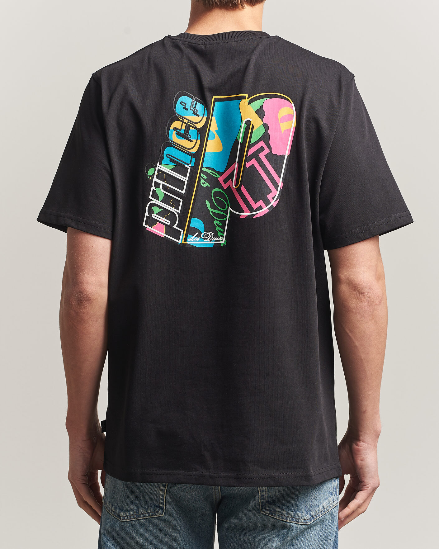 Men | T-Shirts | LES DEUX | Prince P T-Shirt Black