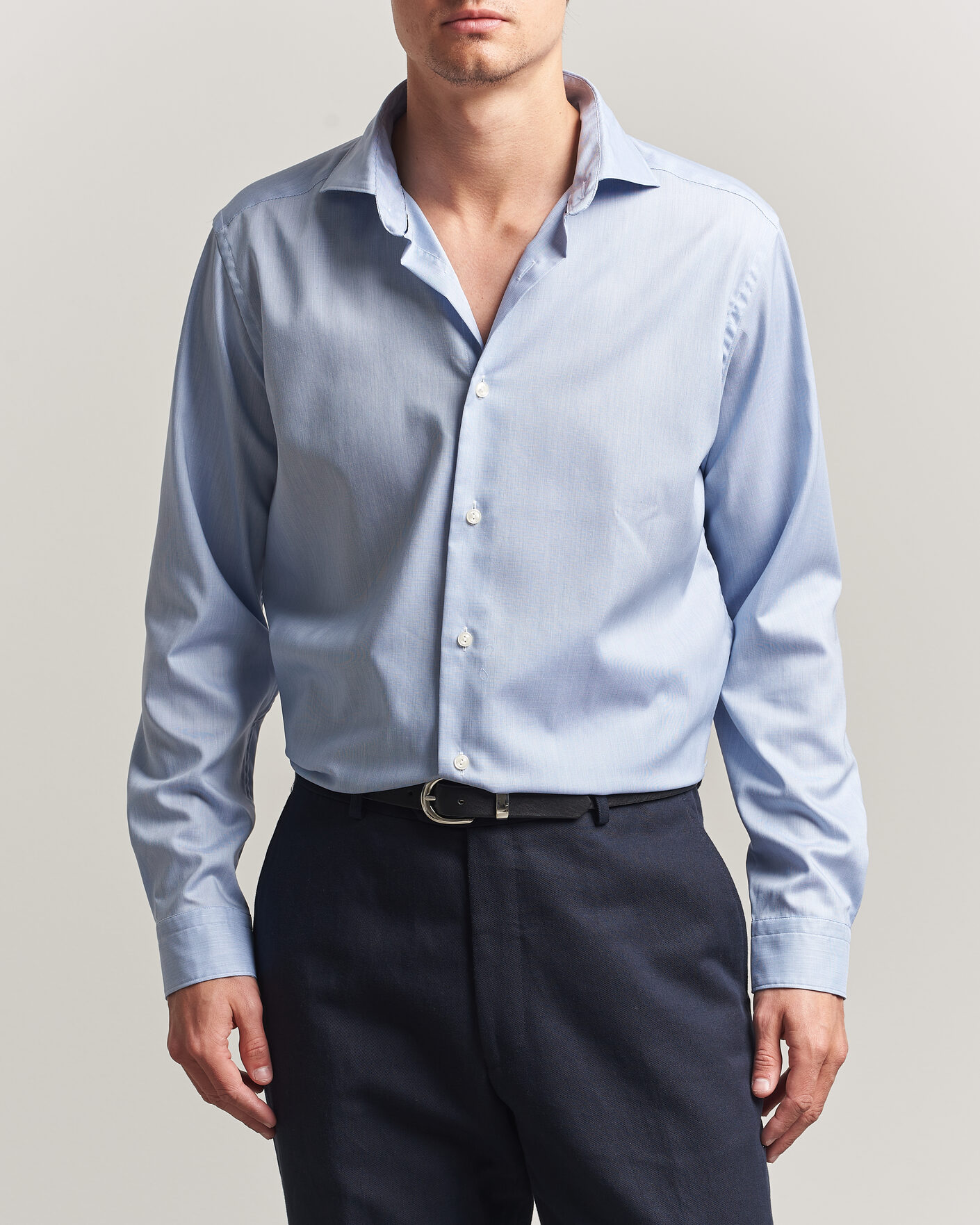 Men | Shirts | Eton | Casual Fit Signature Oxford Shirt Light Blue
