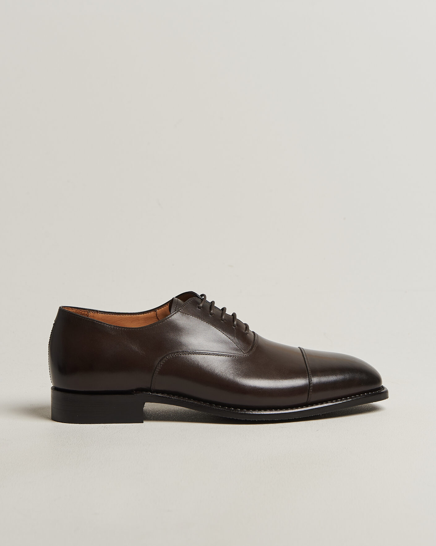 Men | Oxford Shoes | Myrqvist | Äppelviken II Oxford Dark Brown Calf