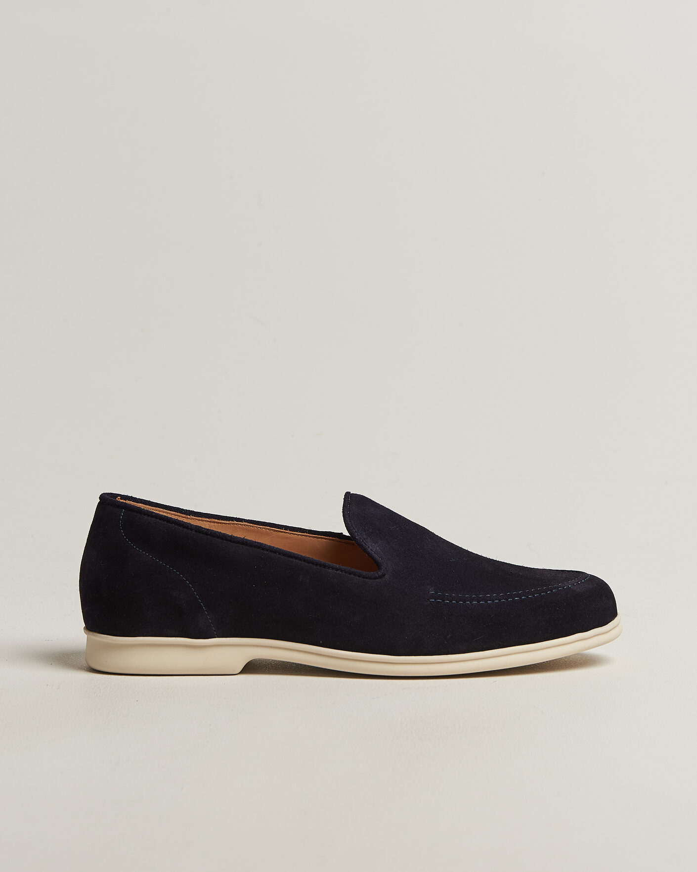 Men | Loafers | Myrqvist | Brännö II Loafers Navy Suede
