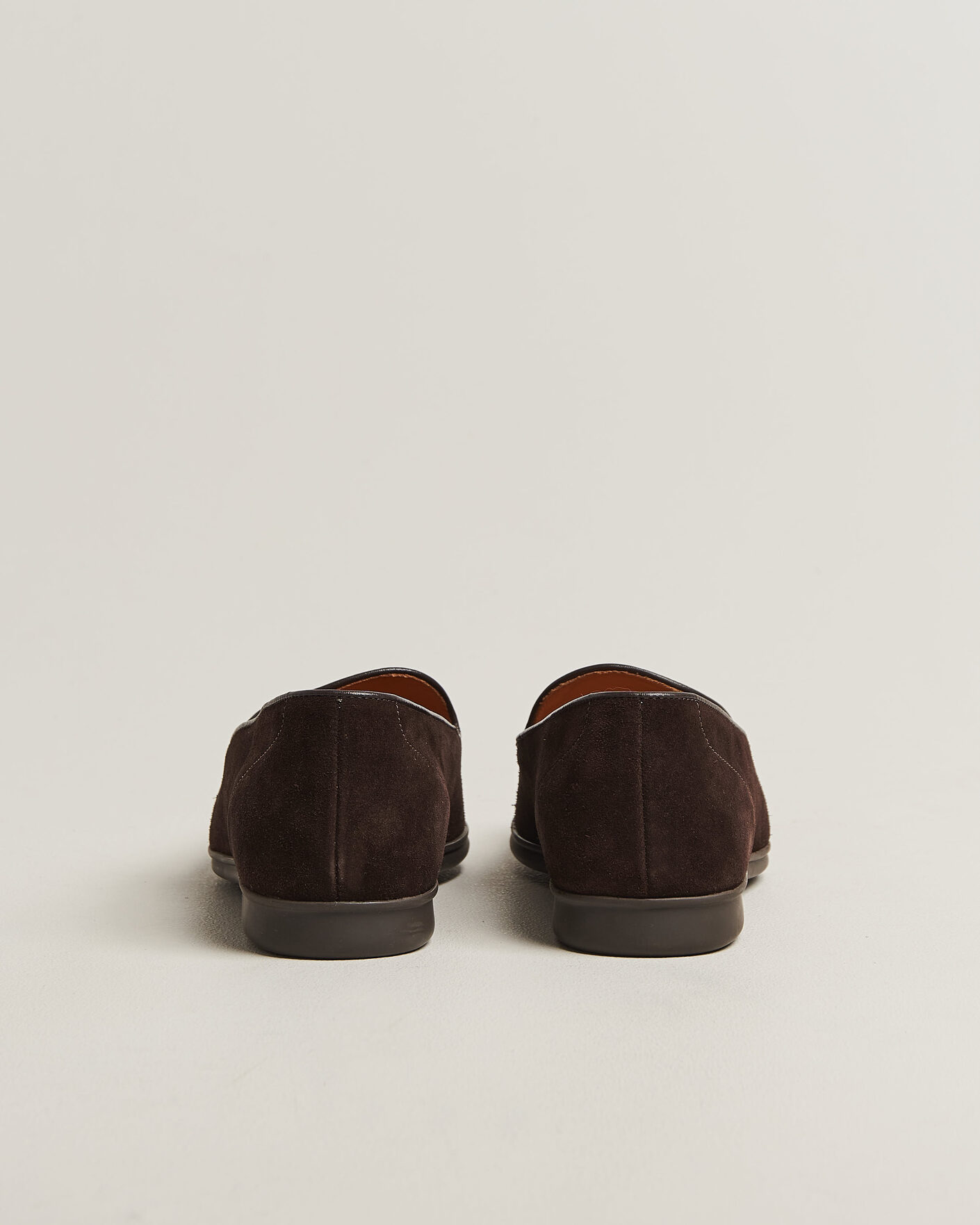 Men | Loafers | Myrqvist | Brännö II Loafers Dark Brown Suede