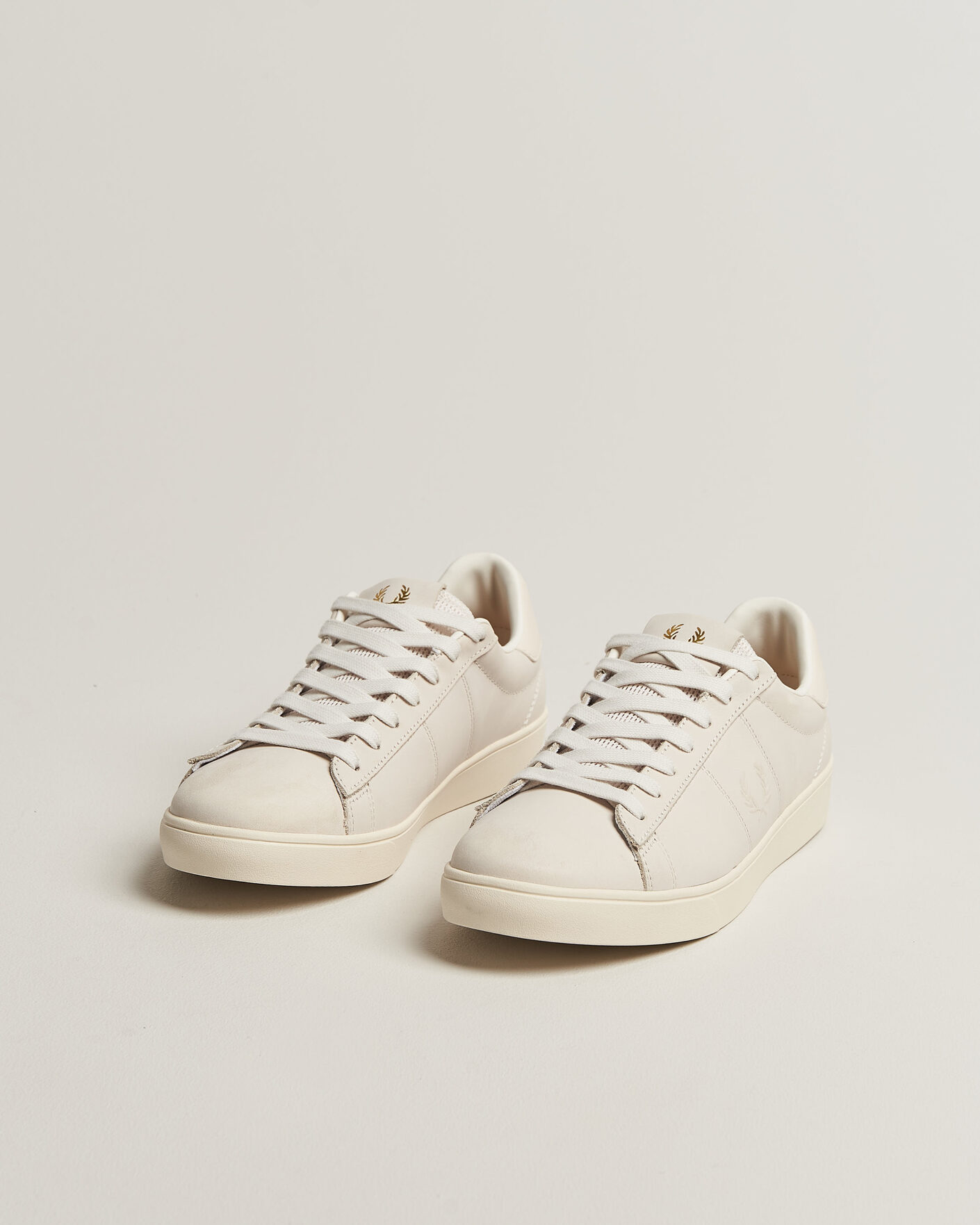 Men | Sneakers | Fred Perry | Spencer Nubuck Sneaker Snow White