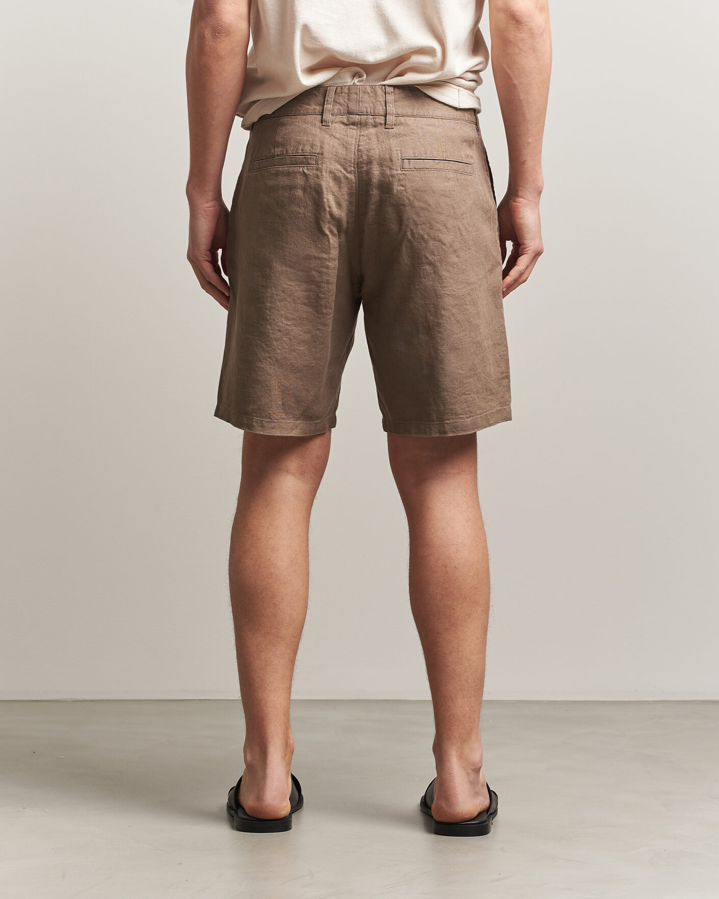 Men | Shorts | NN07 | Aden Linen Shorts Clay Mirage
