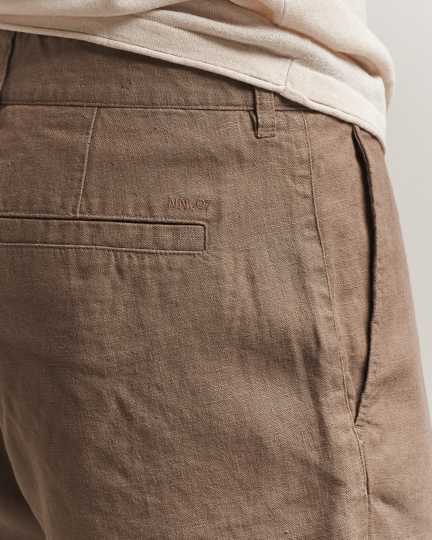 Men | Shorts | NN07 | Aden Linen Shorts Clay Mirage