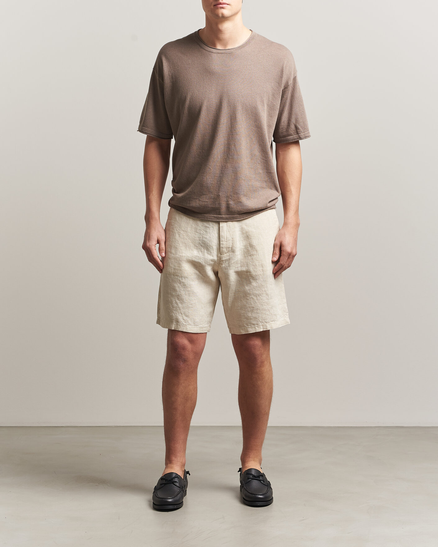 Men | Shorts | NN07 | Aden Linen Shorts Oat