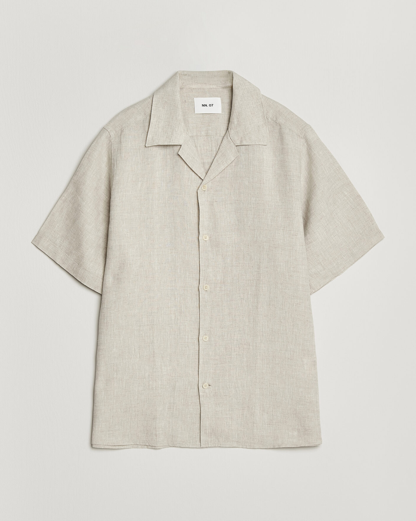 Men |  | NN07 | Julio Linen Resort Shirt Oat