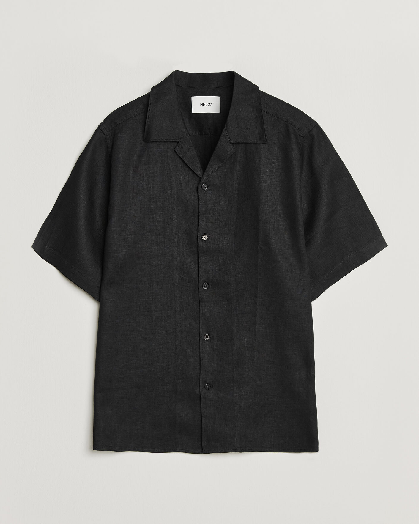 Men |  | NN07 | Julio Linen Resort Shirt Black