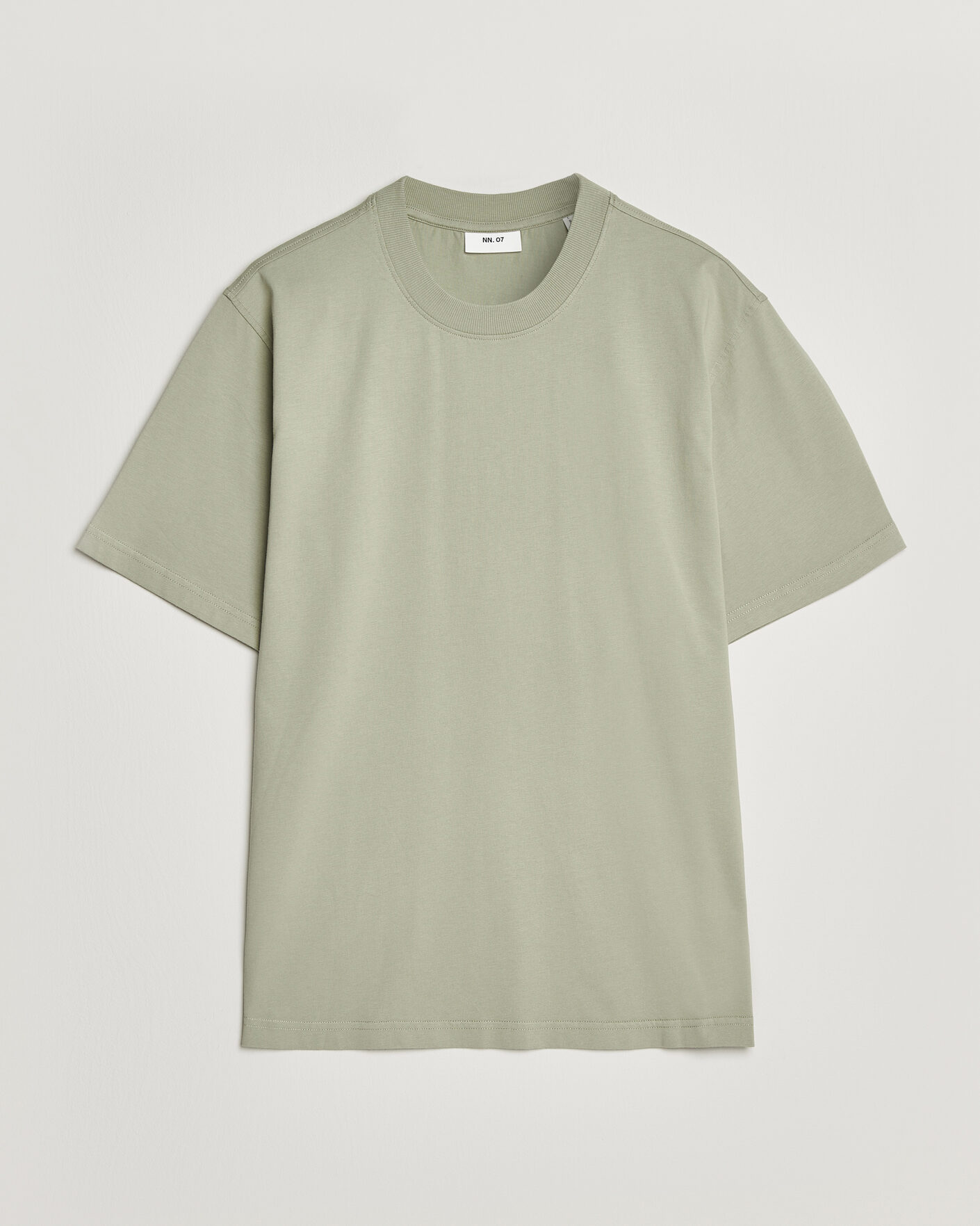 Men |  | NN07 | Adam Crew Neck T-Shirt Sage Green