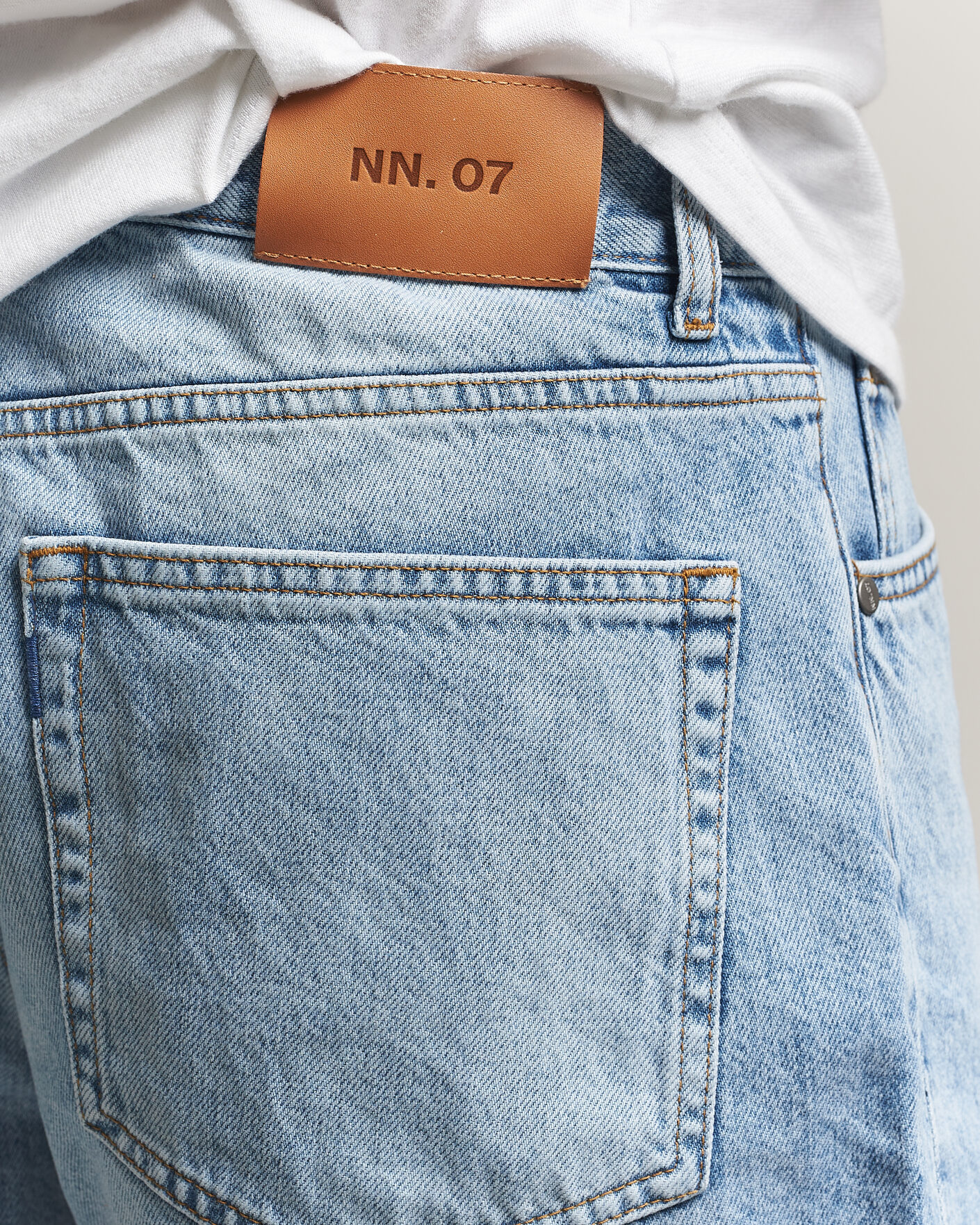 Men | Shorts | NN07 | Otis Denim Shorts Light Blue Washed