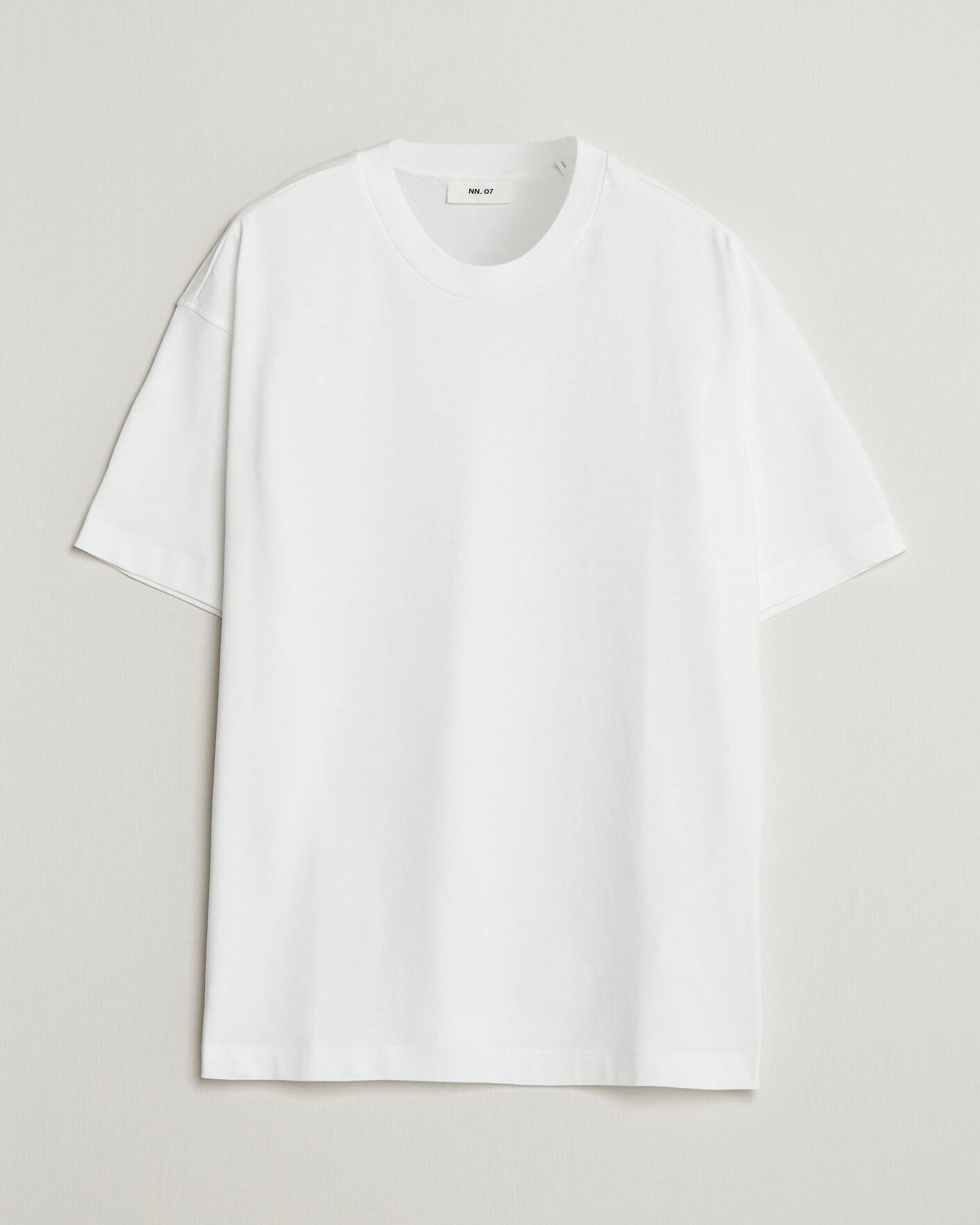 Men | T-Shirts | NN07 | Lionel Suvin Cotton Crew Neck T-Shirt White