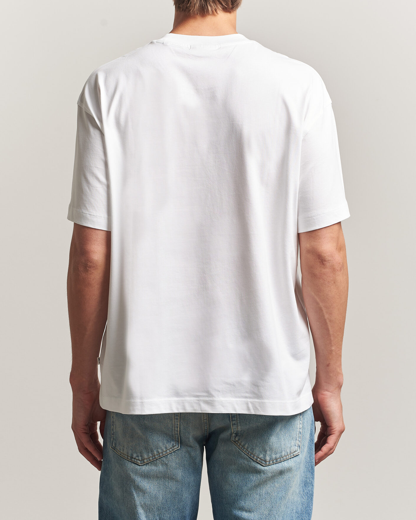 Men | T-Shirts | NN07 | Lionel Suvin Cotton Crew Neck T-Shirt White