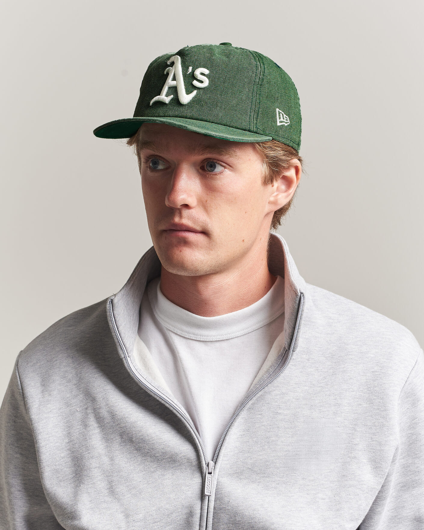 Men | Hats & Caps | New Era | 9Twenty Washed Cotton Cap Oakland Athletics
