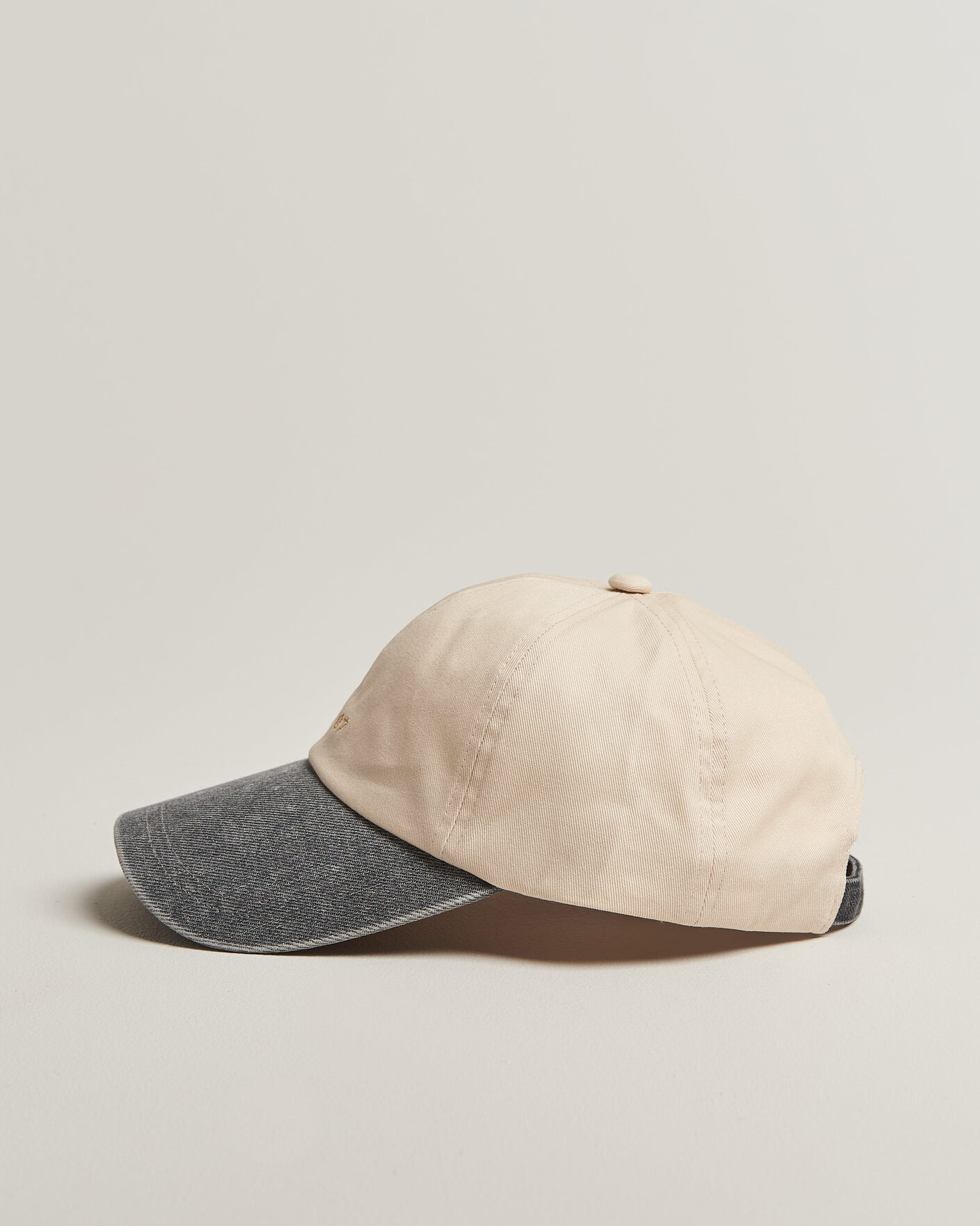 Men | Hats & Caps | NN07 | Logo Cap Grey Denim