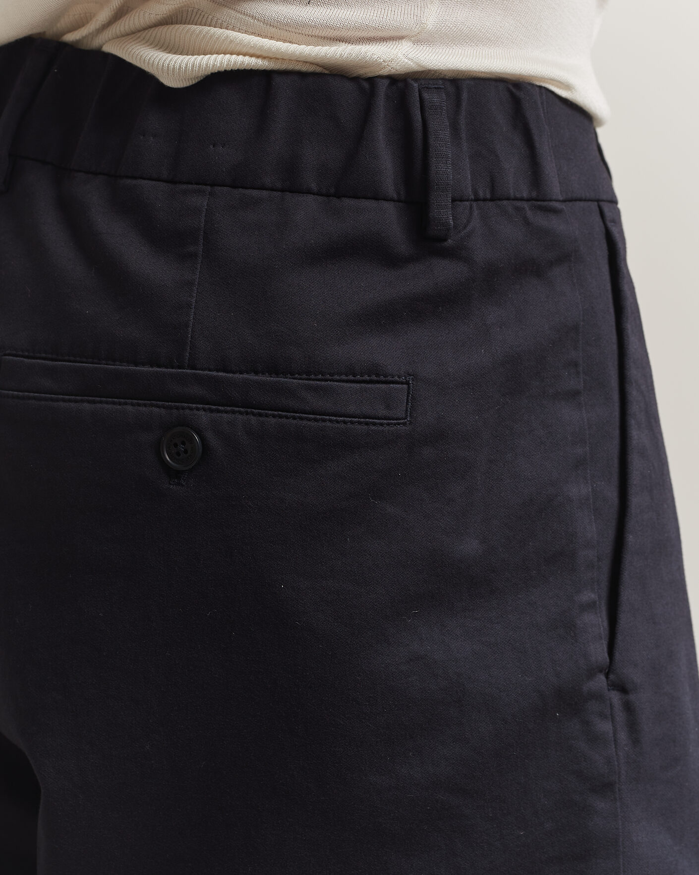Men | Shorts | NN07 | Kay Relaxed Fit Cotton Drawstring Shorts Navy Blue