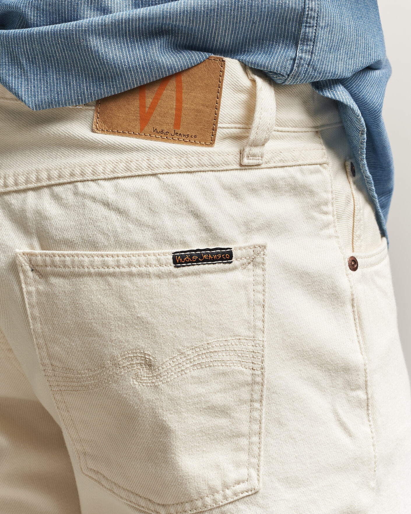 Men | Jeans | Nudie Jeans | Rad Rufus Jeans Everivory