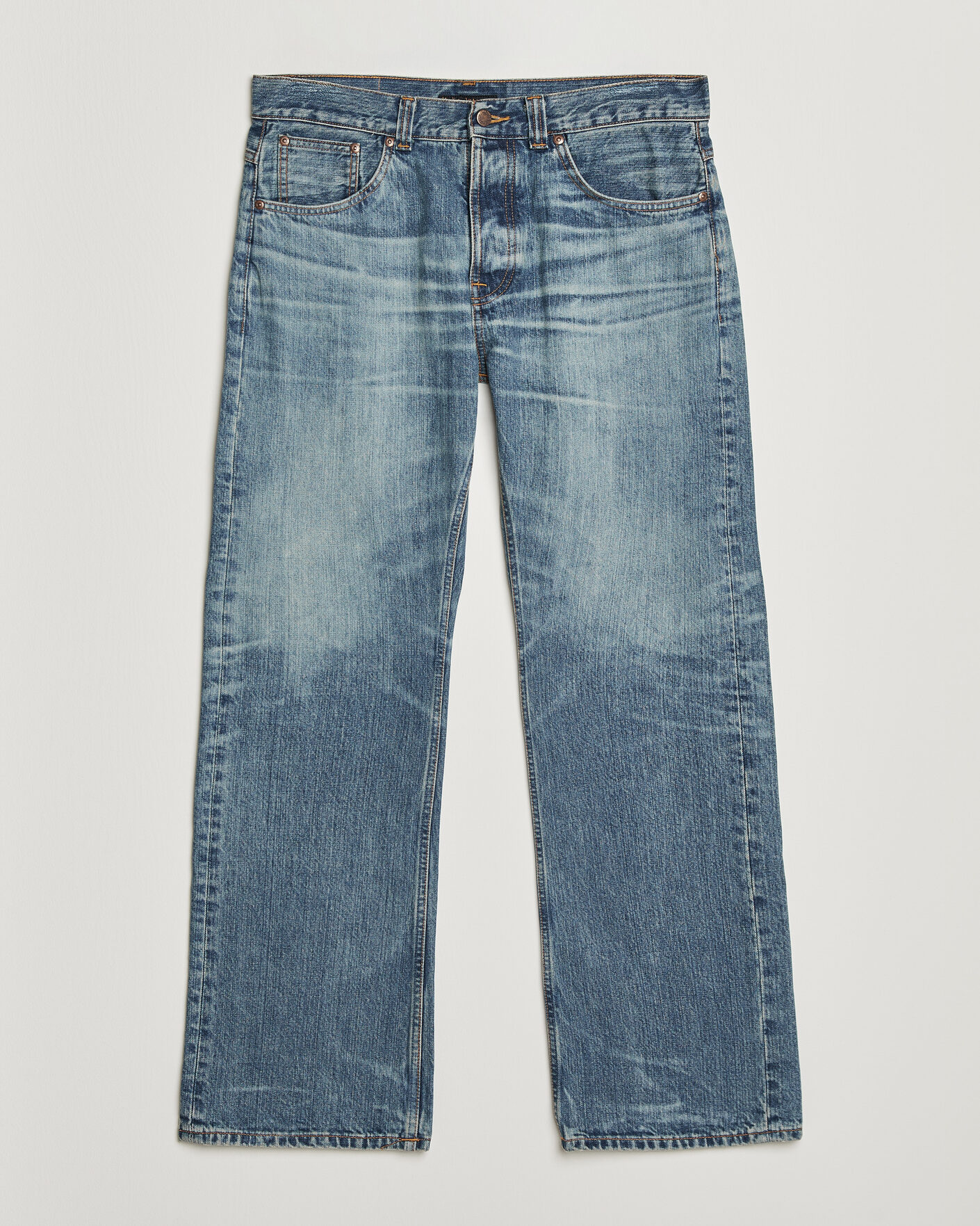 Men | Trousers | Nudie Jeans | Regular Alf Jeans Silver Tracks