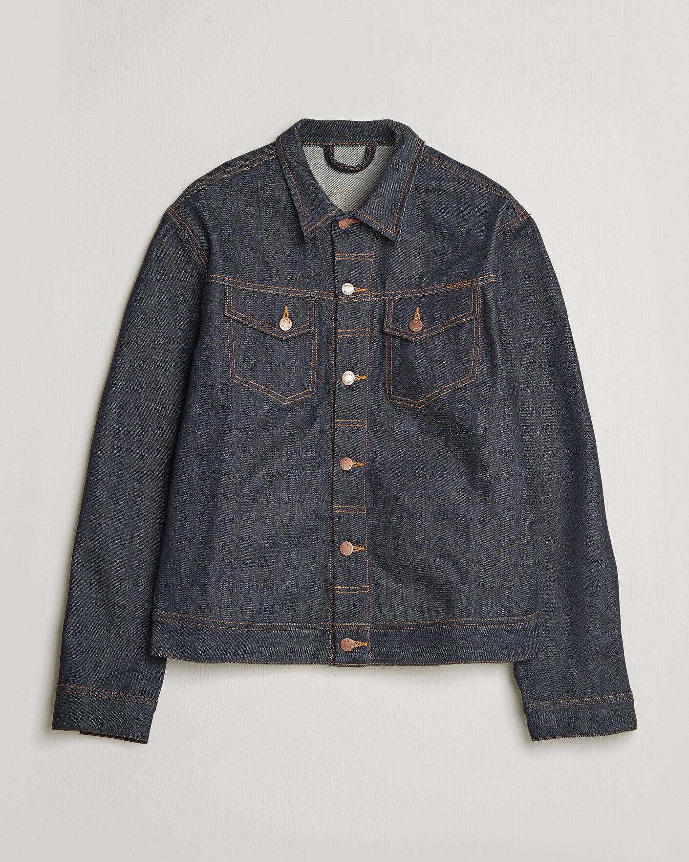 ジャケット・アウター archive nudie jeans coating denim jacket Nudie Jeans Conny Denim Jacket Dry One at CareOfCarl.com