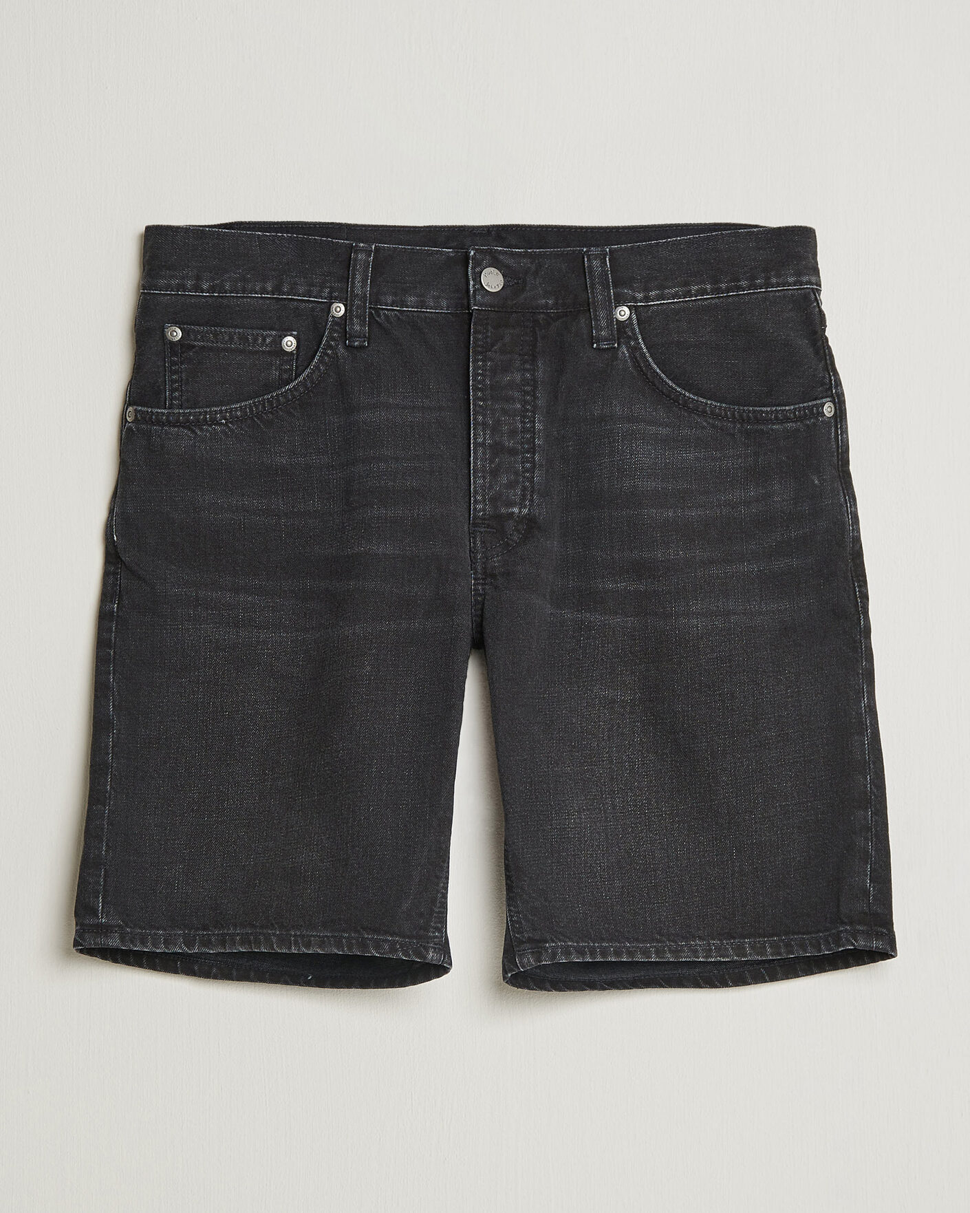Men | Shorts | Nudie Jeans | Seth Denim Shorts Dune Black