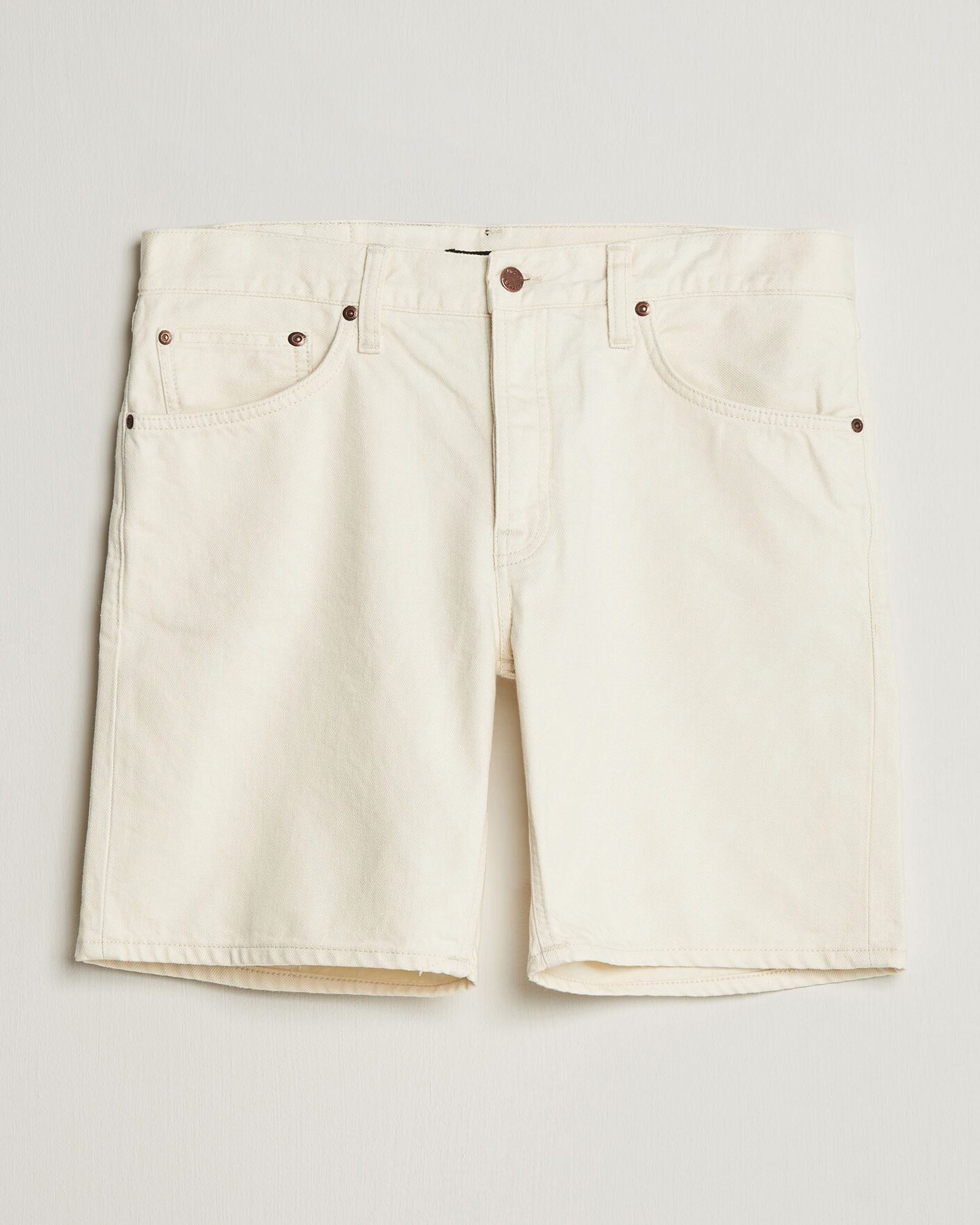 Men | Shorts | Nudie Jeans | Seth Denim Shorts Everivory