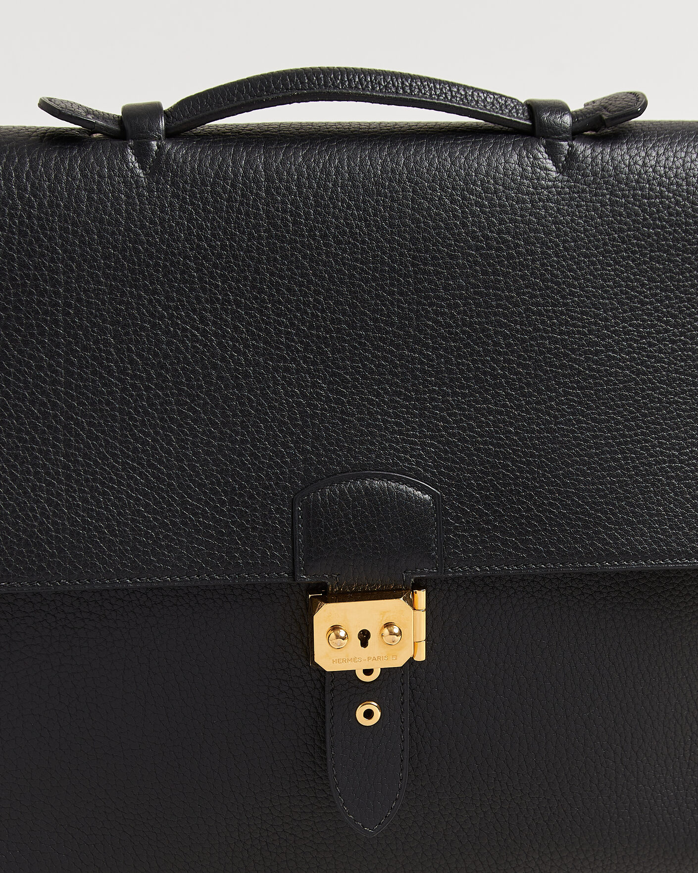 Men | Pre-Owned & Vintage Bags | Hermès Pre-Owned | Sac à Dépêches 41 Black