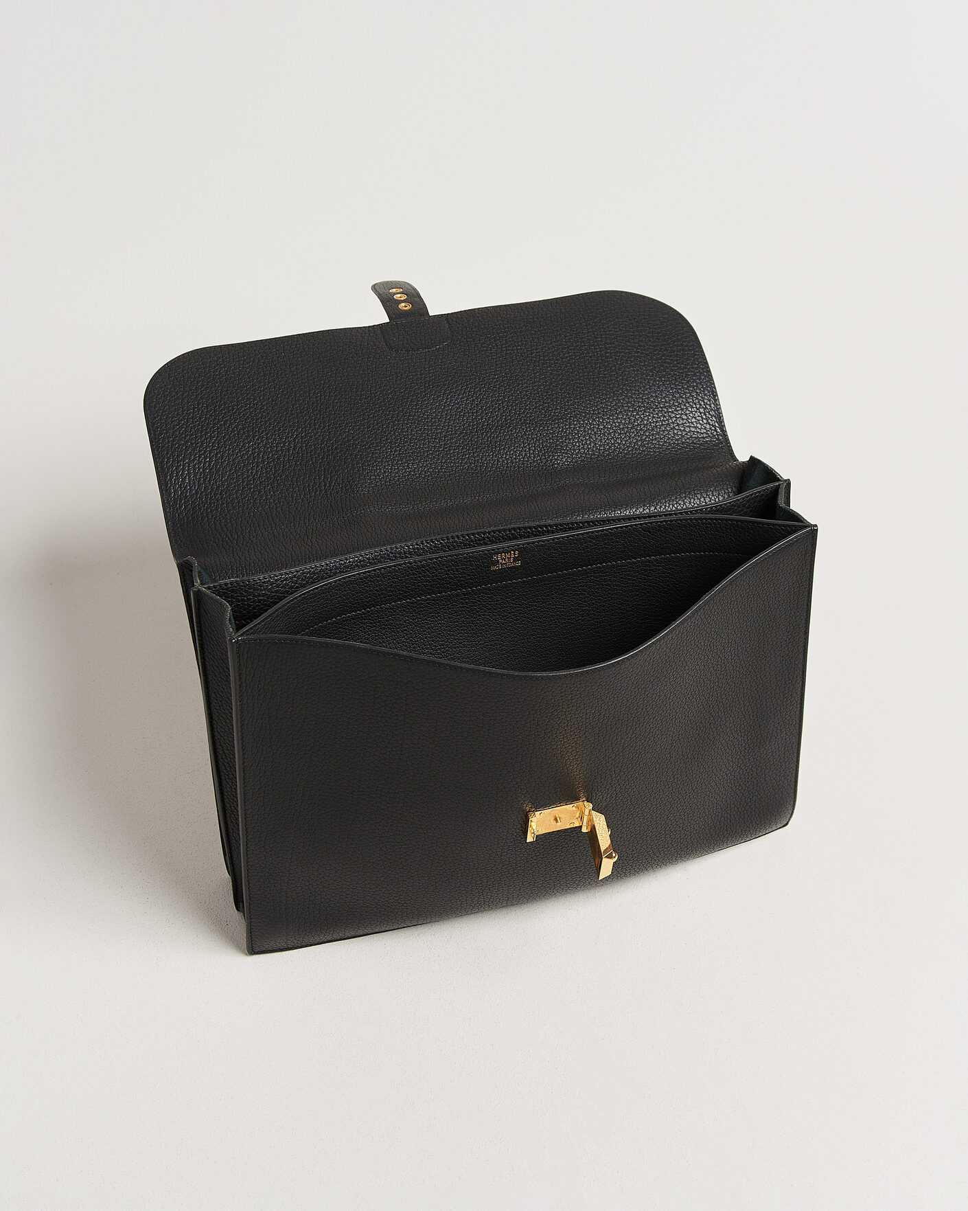 Men | Pre-Owned & Vintage Bags | Hermès Pre-Owned | Sac à Dépêches 41 Black