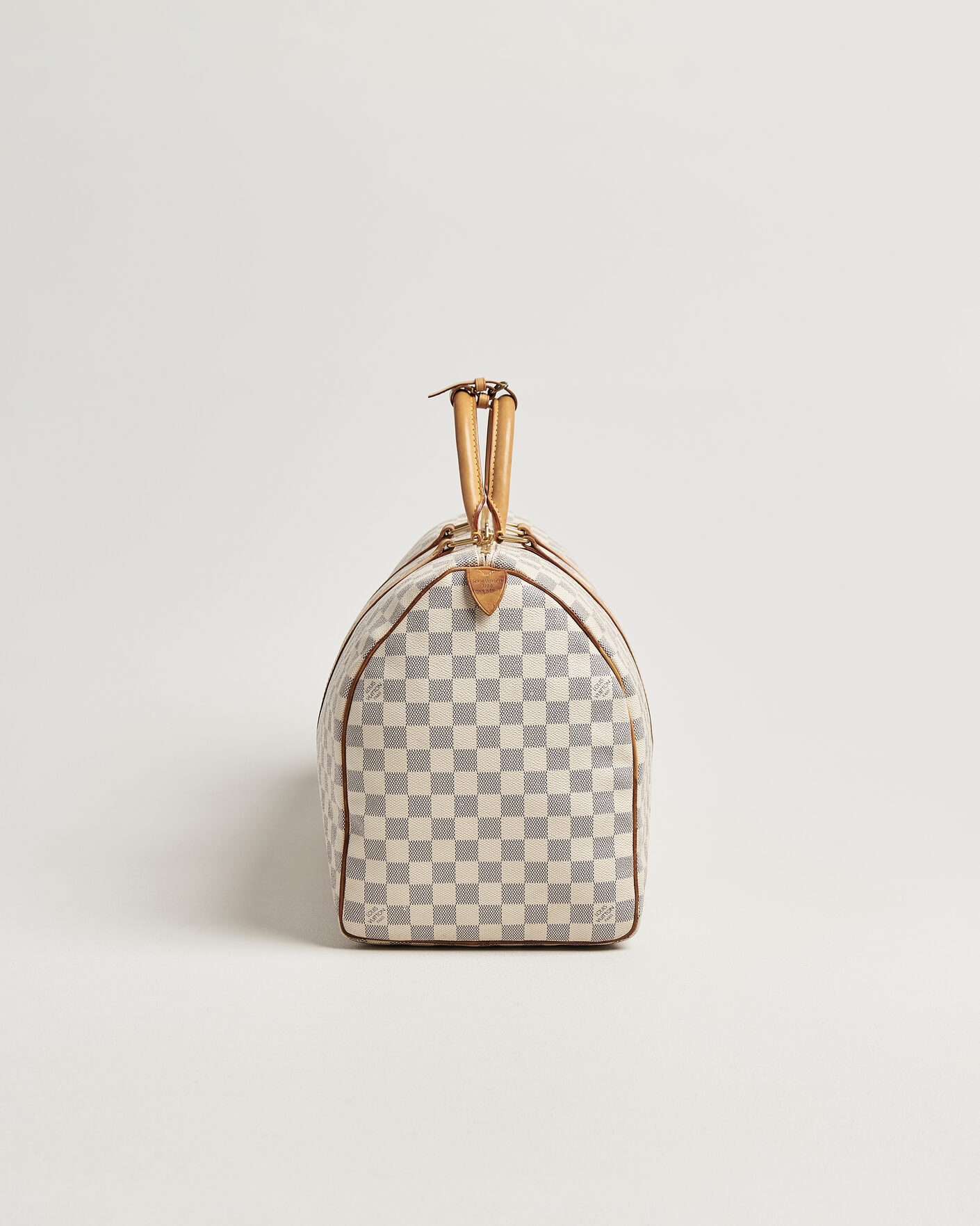 Men | Pre-Owned & Vintage Bags | Louis Vuitton Pre-Owned | Keepall 50 Damier Azur