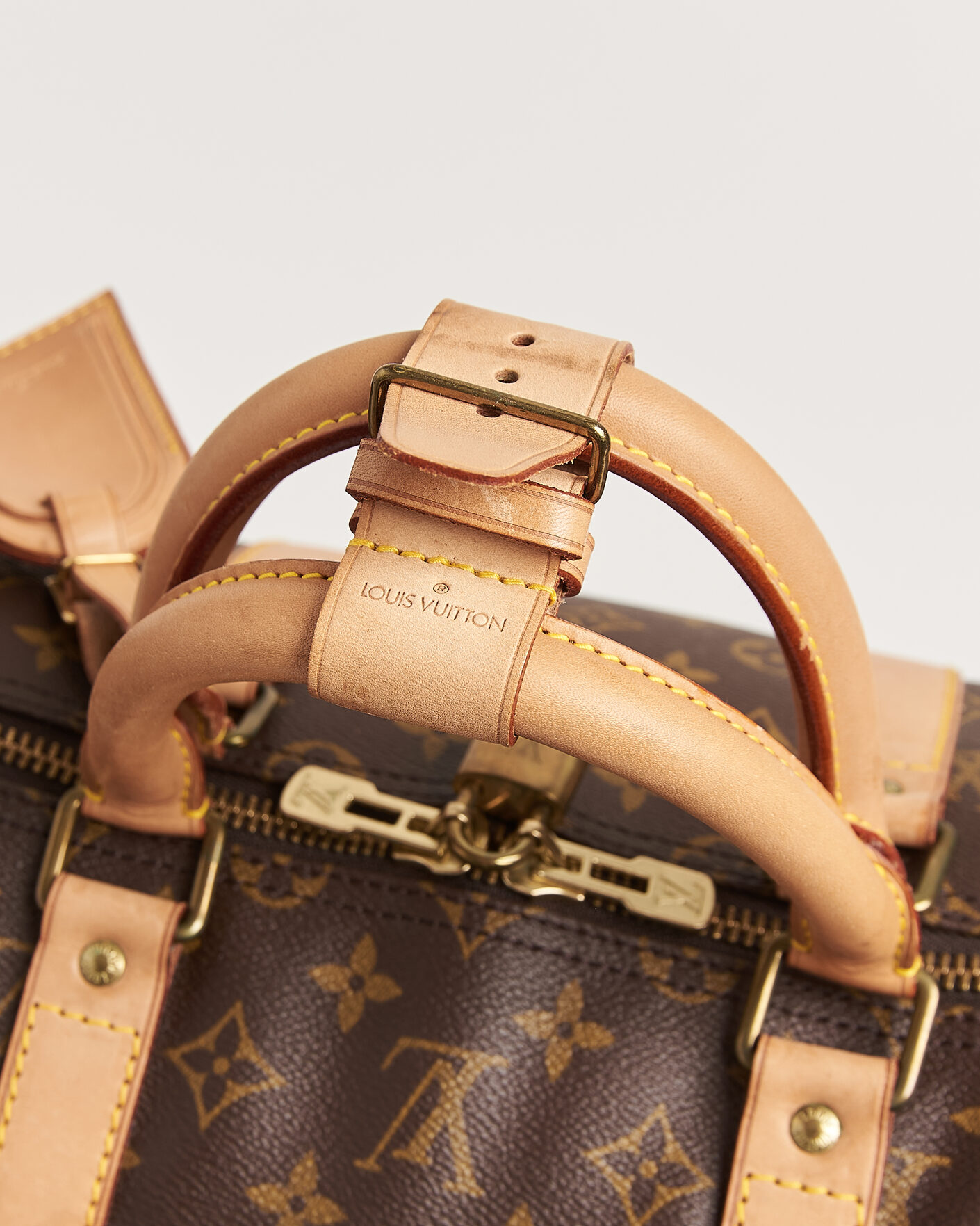 Men | Louis Vuitton Pre-Owned Keepall 55 Bandouliére Monogram | Louis Vuitton Pre-Owned | Keepall 55 Bandouliére Monogram