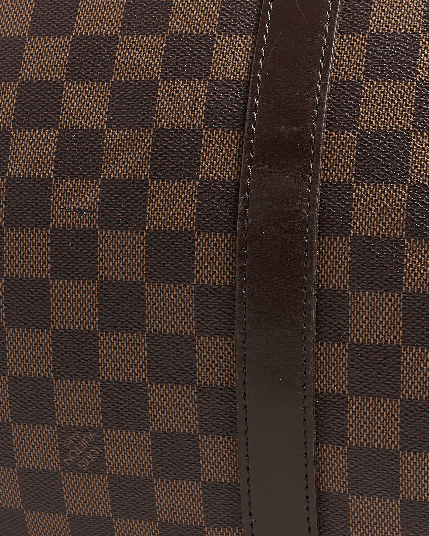 Men | Pre-Owned & Vintage Bags | Louis Vuitton Pre-Owned | Keepall 55 Bandouliére Damier Ebene