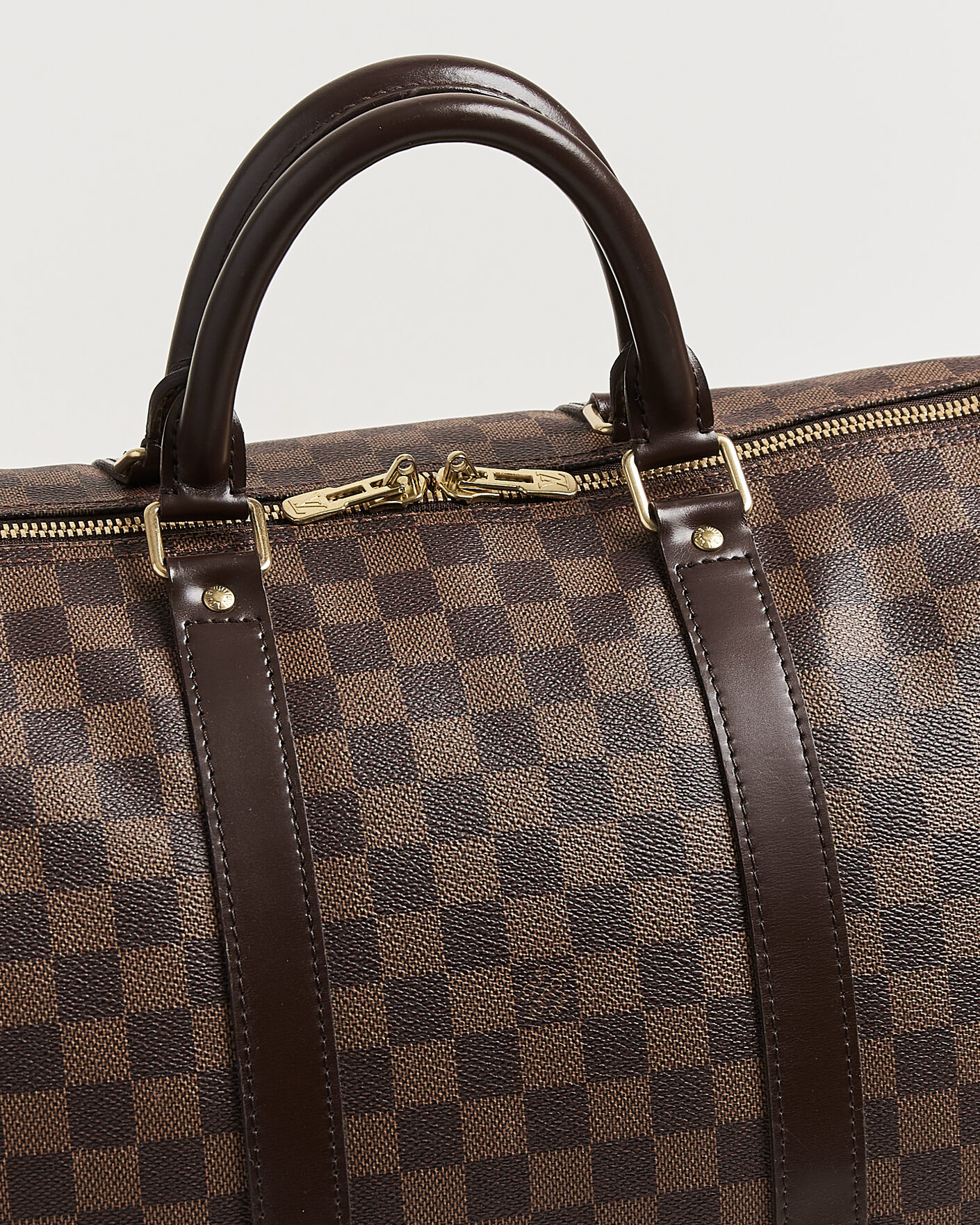 Men | Pre-Owned & Vintage Bags | Louis Vuitton Pre-Owned | Keepall 55 Bandouliére Damier Ebene
