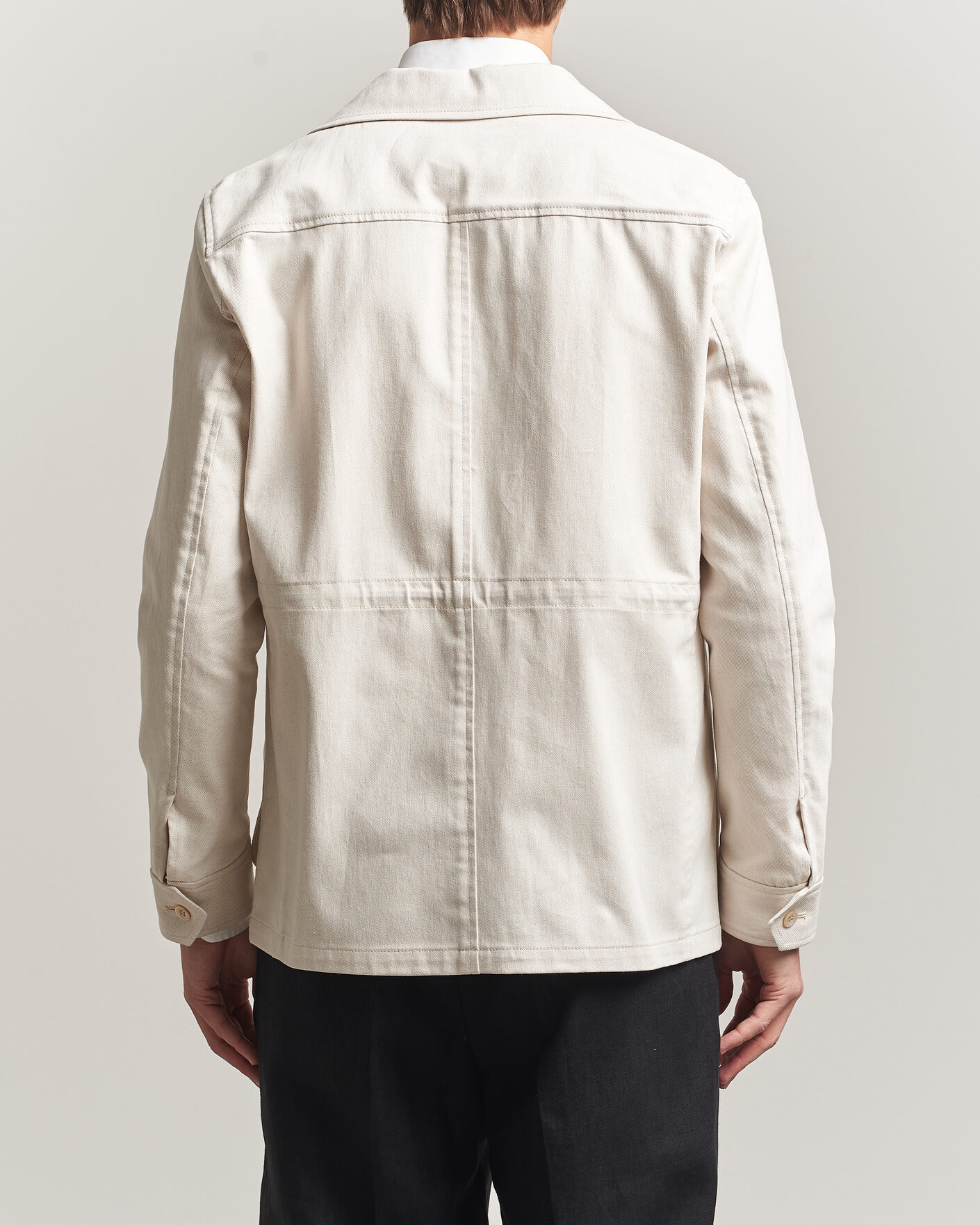 Men | Coats & Jackets | Oscar Jacobson | Sirolo Shirt Jacket Off White
