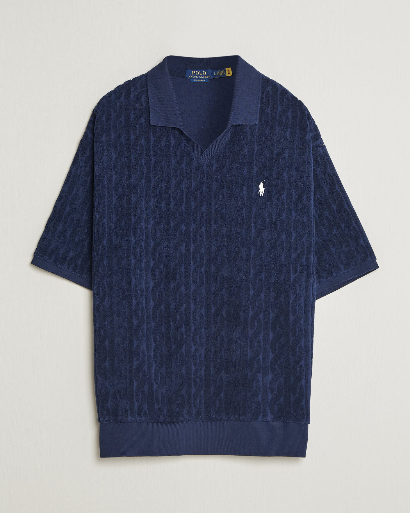 Men | Polo Shirts | Polo Ralph Lauren | Knit Polo Newport Navy