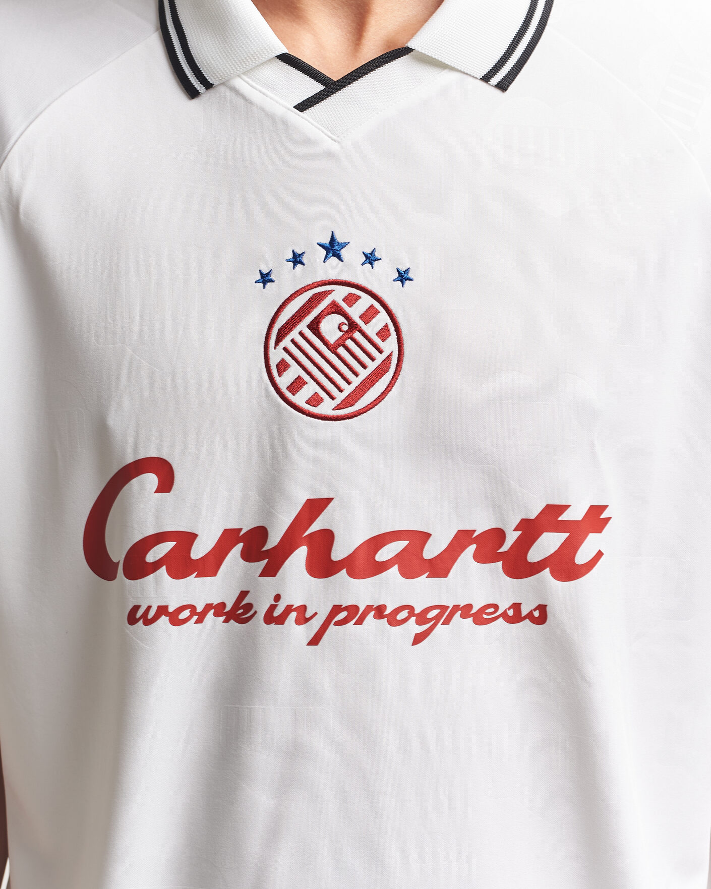 Men | T-Shirts | Carhartt WIP | Terrace Football T-Shirt White