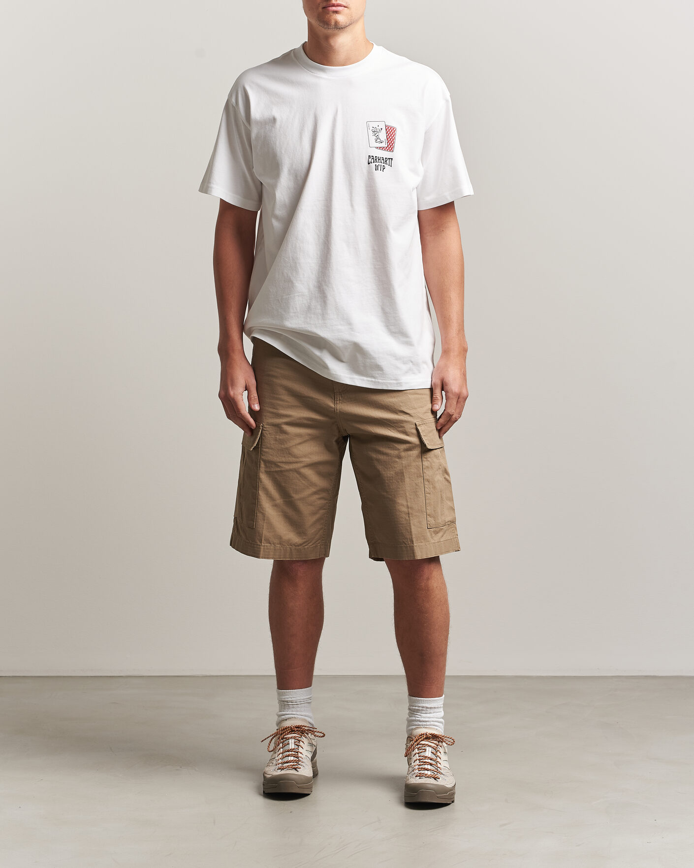 Men | T-Shirts | Carhartt WIP | Playing Cards T-Shirt White
