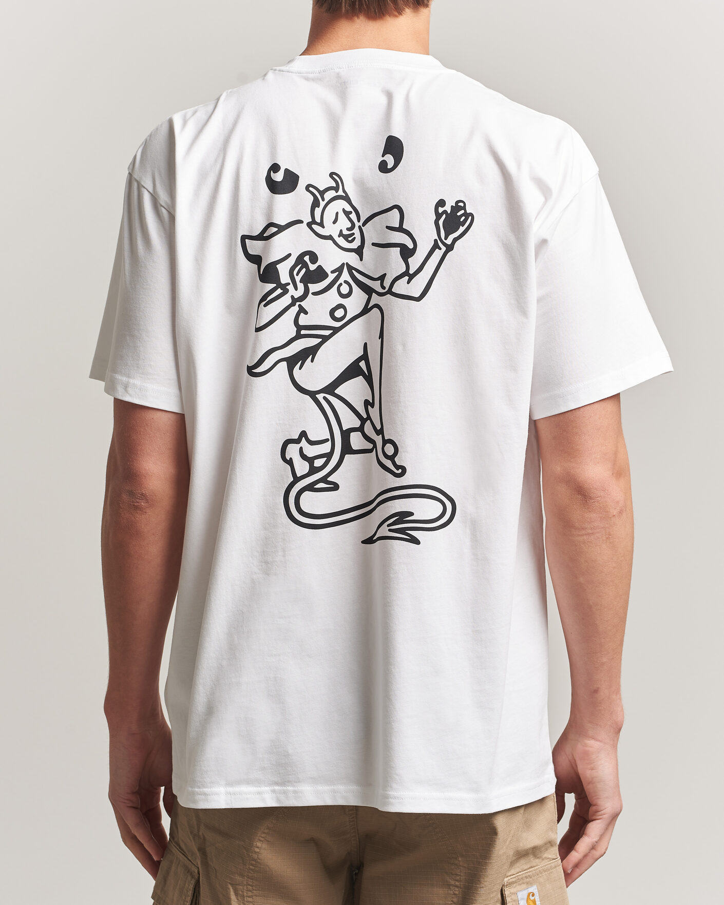 Men | T-Shirts | Carhartt WIP | Playing Cards T-Shirt White