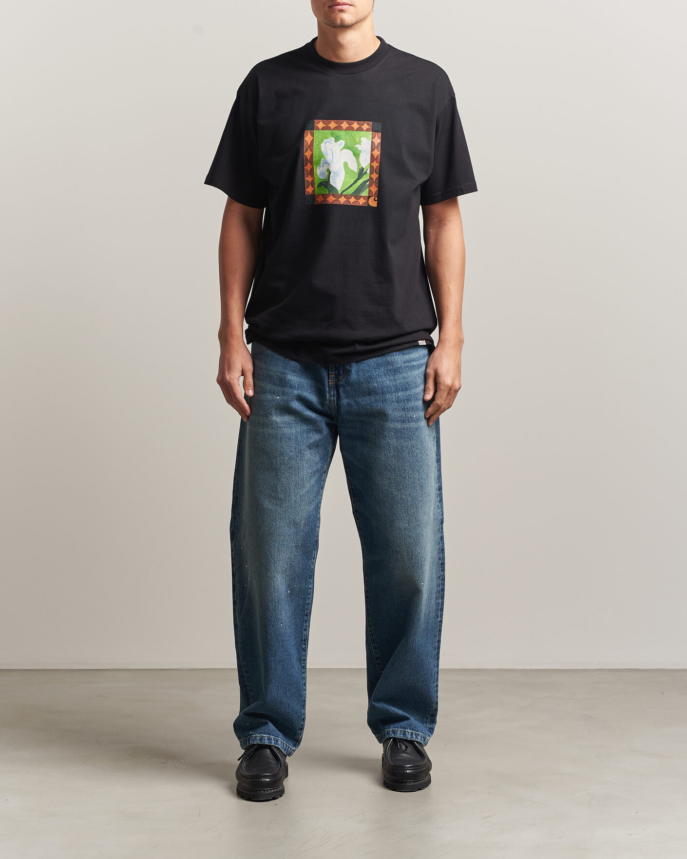 Carhartt WIP Julia Klenovsky T-Shirt Black at CareOfCarl.com