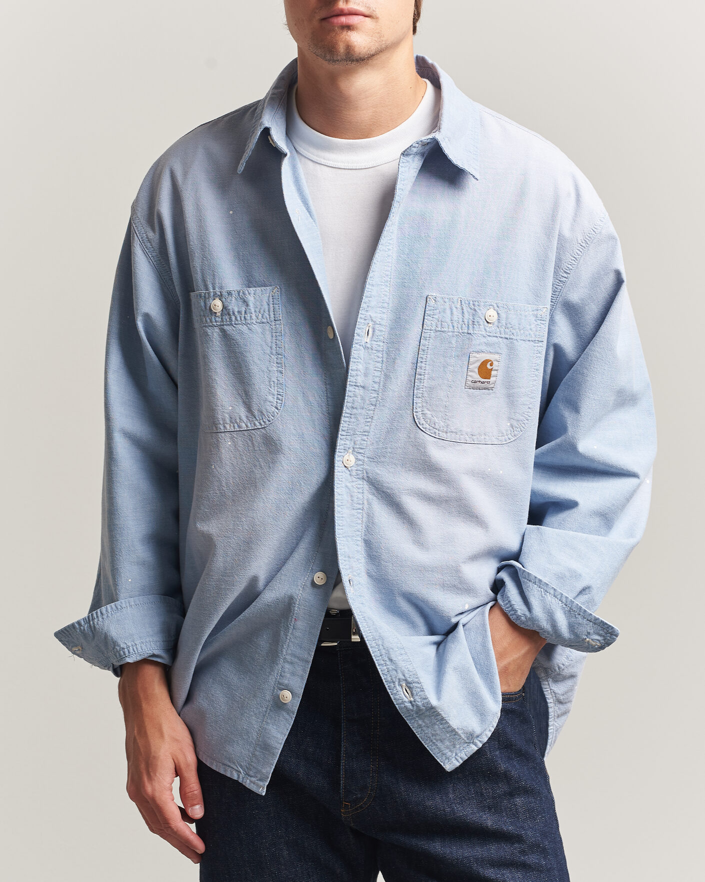 Carhartt WIP Master Pant Denison Twill Liberica at CareOfCarl.com