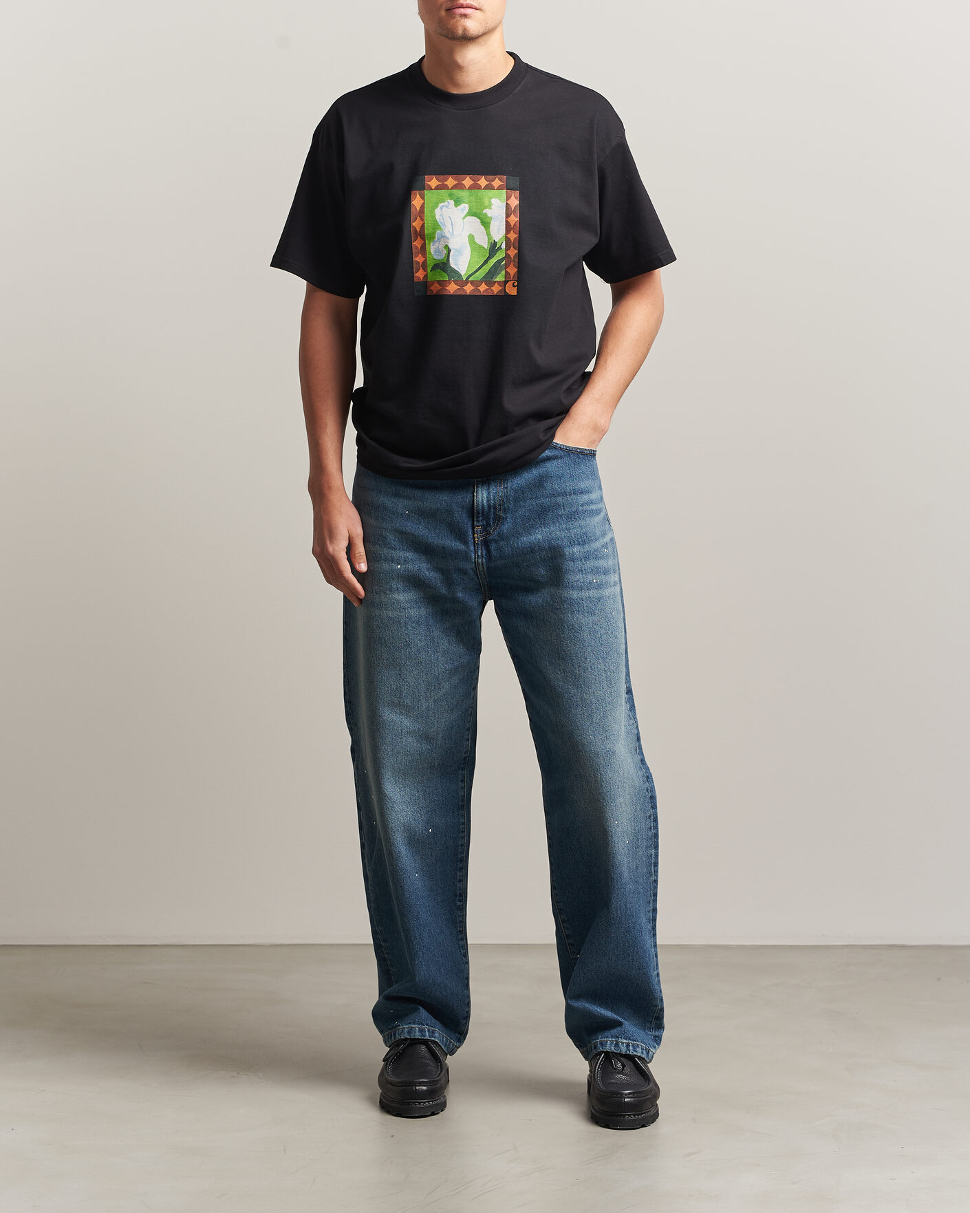 Men | Jeans | Carhartt WIP | Landon Distressed Pant Blue