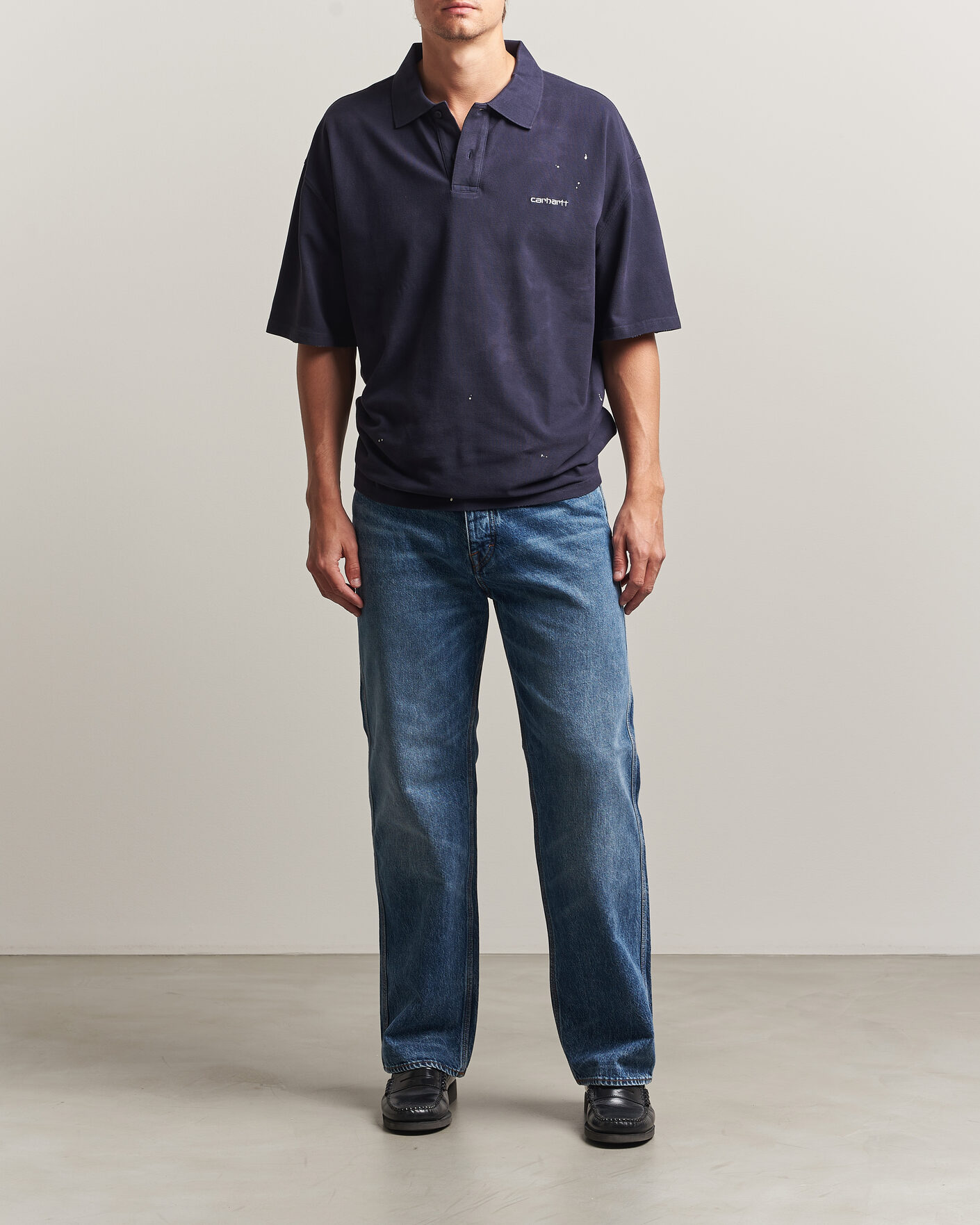 Men | Polo Shirts | Carhartt WIP | Painter Polo Dark Navy