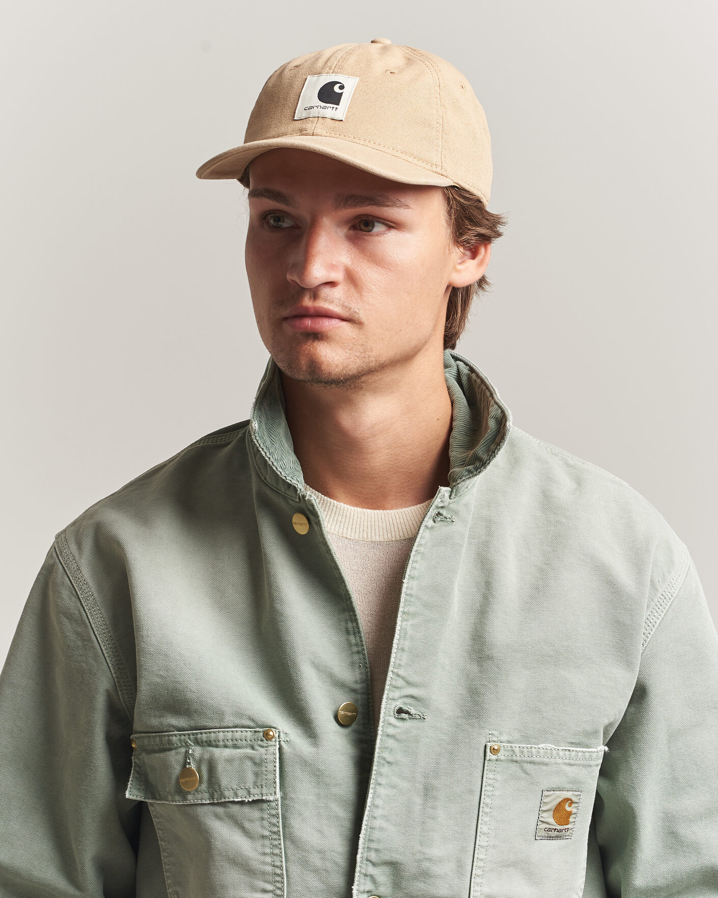 Men | Hats & Caps | Carhartt WIP | Canvas Caps Dusty H Brown